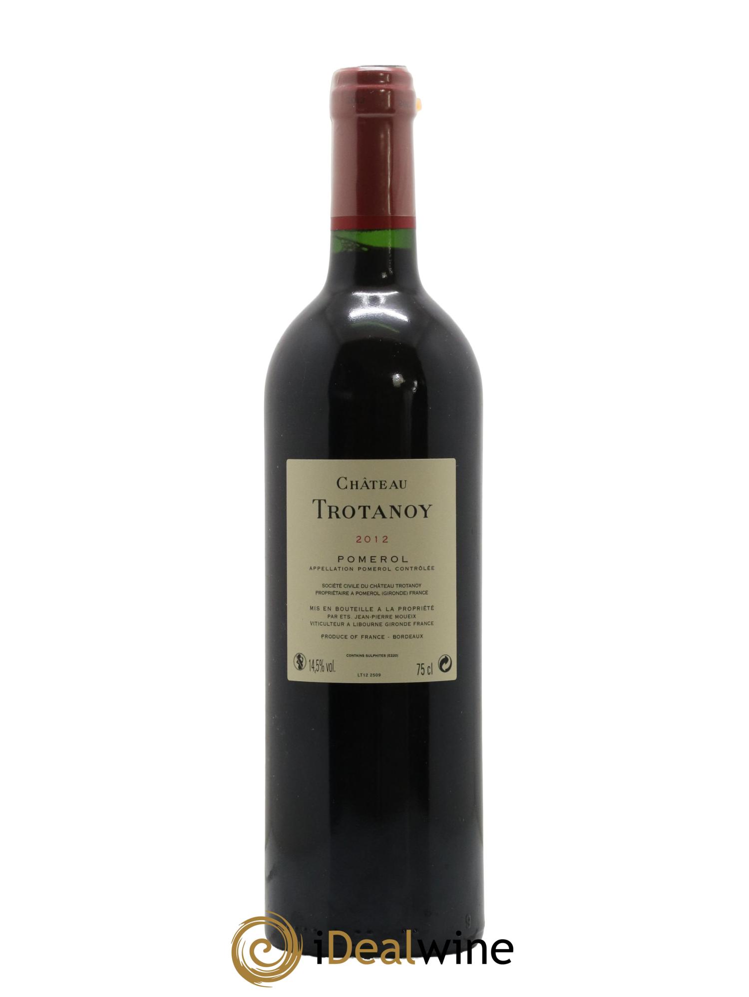 Château Trotanoy 2012 - Posten von 1 Flasche - 1