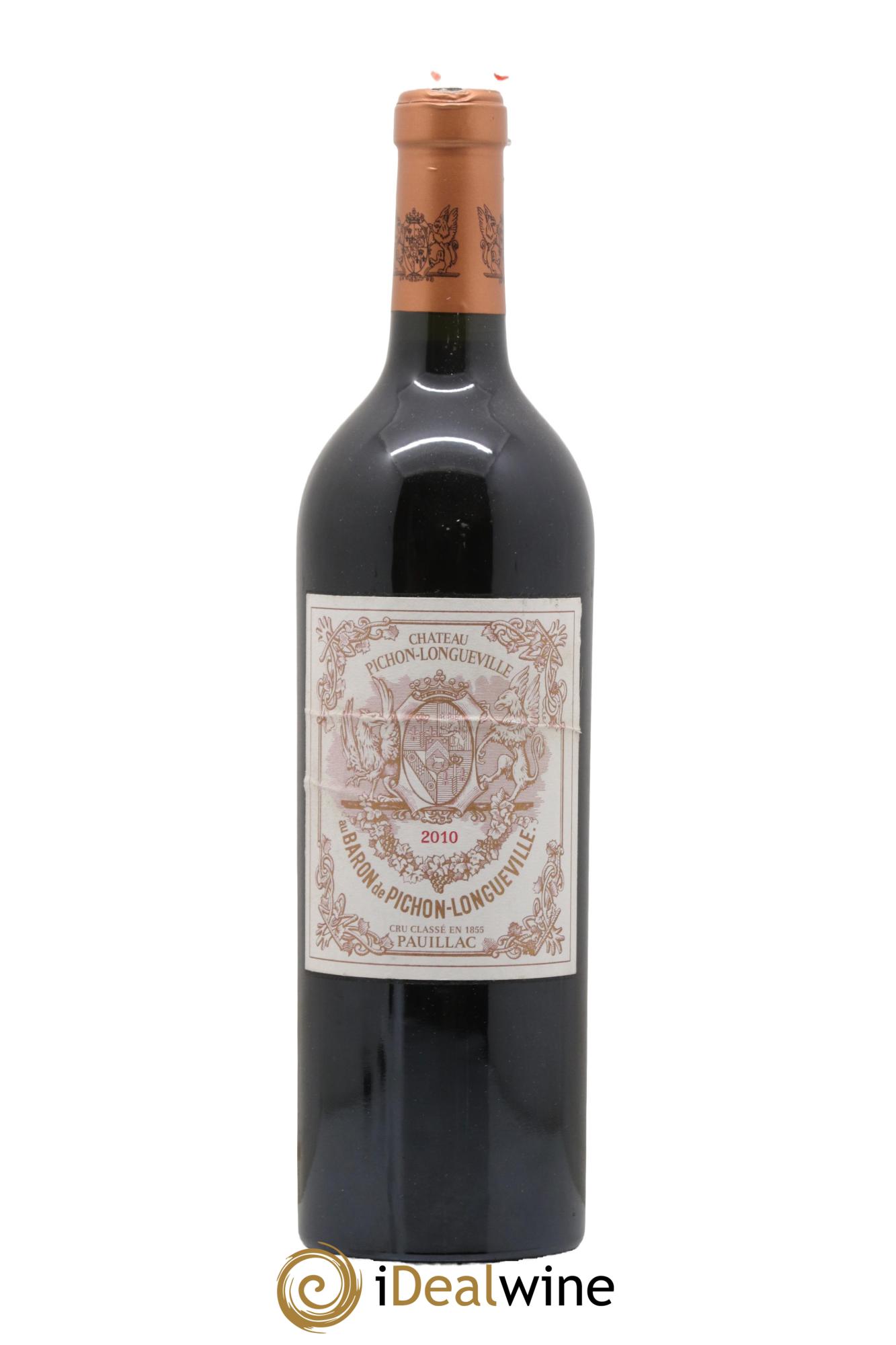 Pichon Longueville Baron 2ème Grand Cru Classé  2010 - Lotto di 1 bottiglia - 0