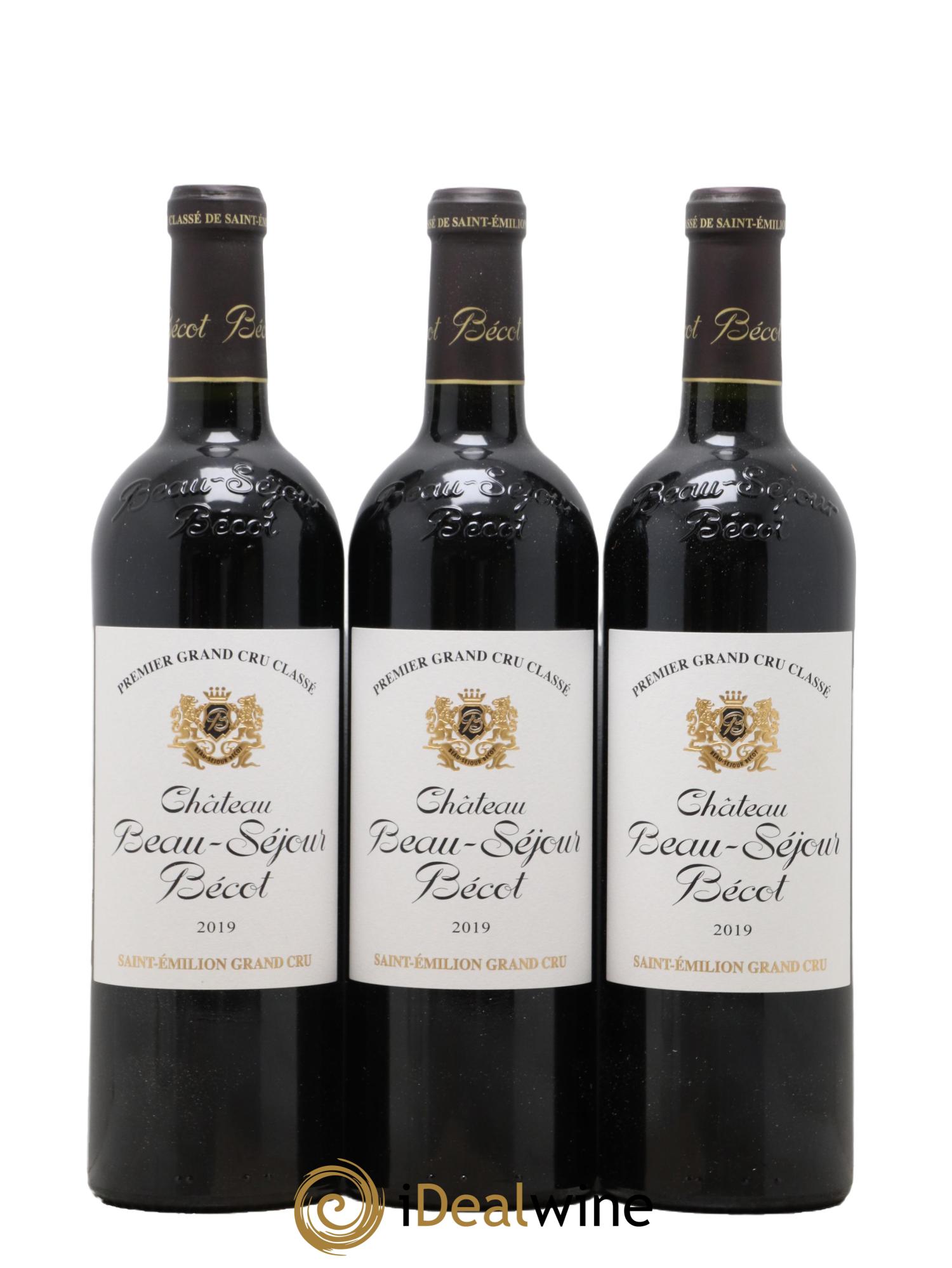 Château Beau-Séjour Bécot 1er Grand Cru Classé B  2019 - Lot de 6 bouteilles - 2