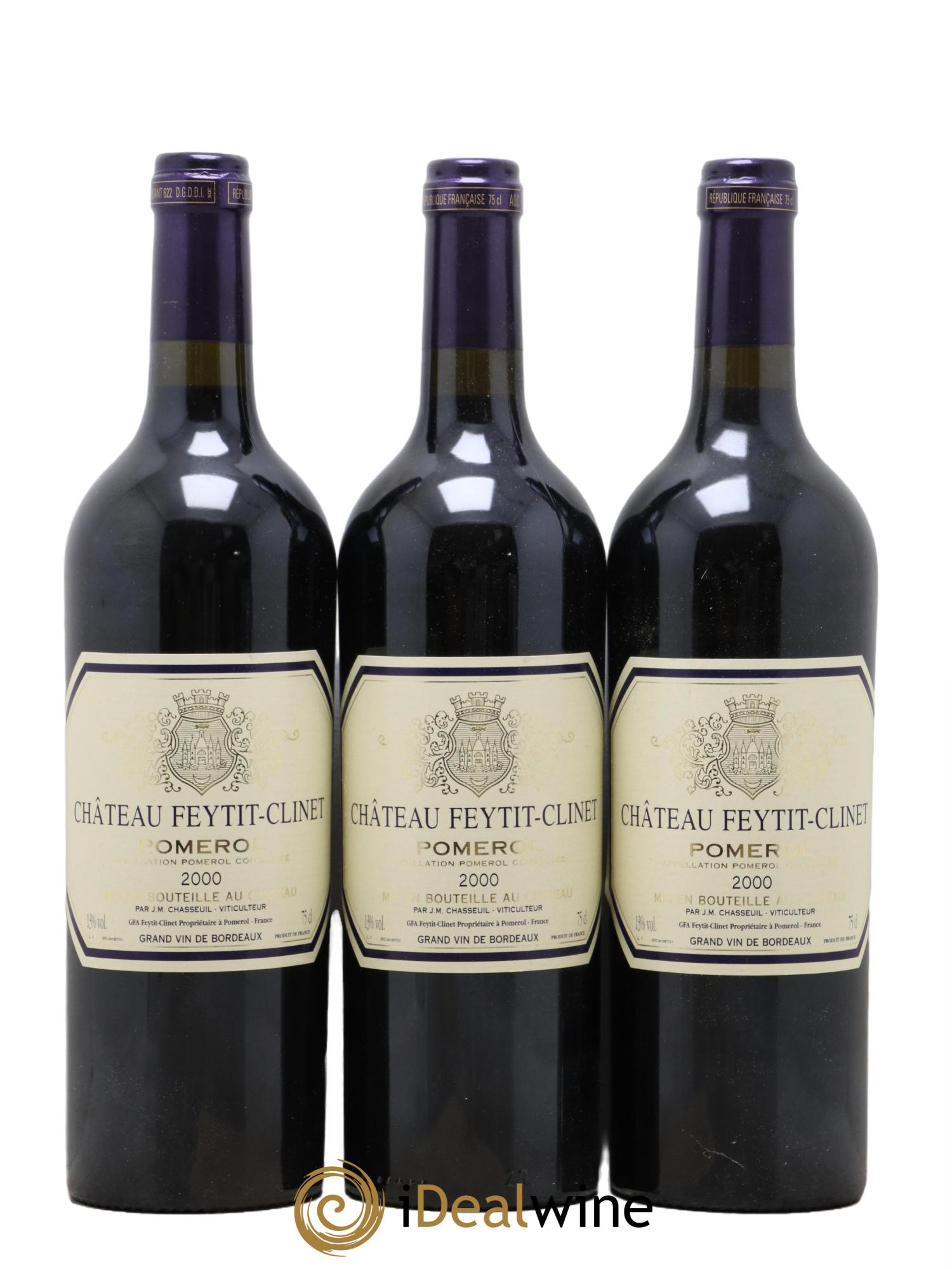 Château Feytit-Clinet 2000 - Lotto di 12 bottiglie - 4
