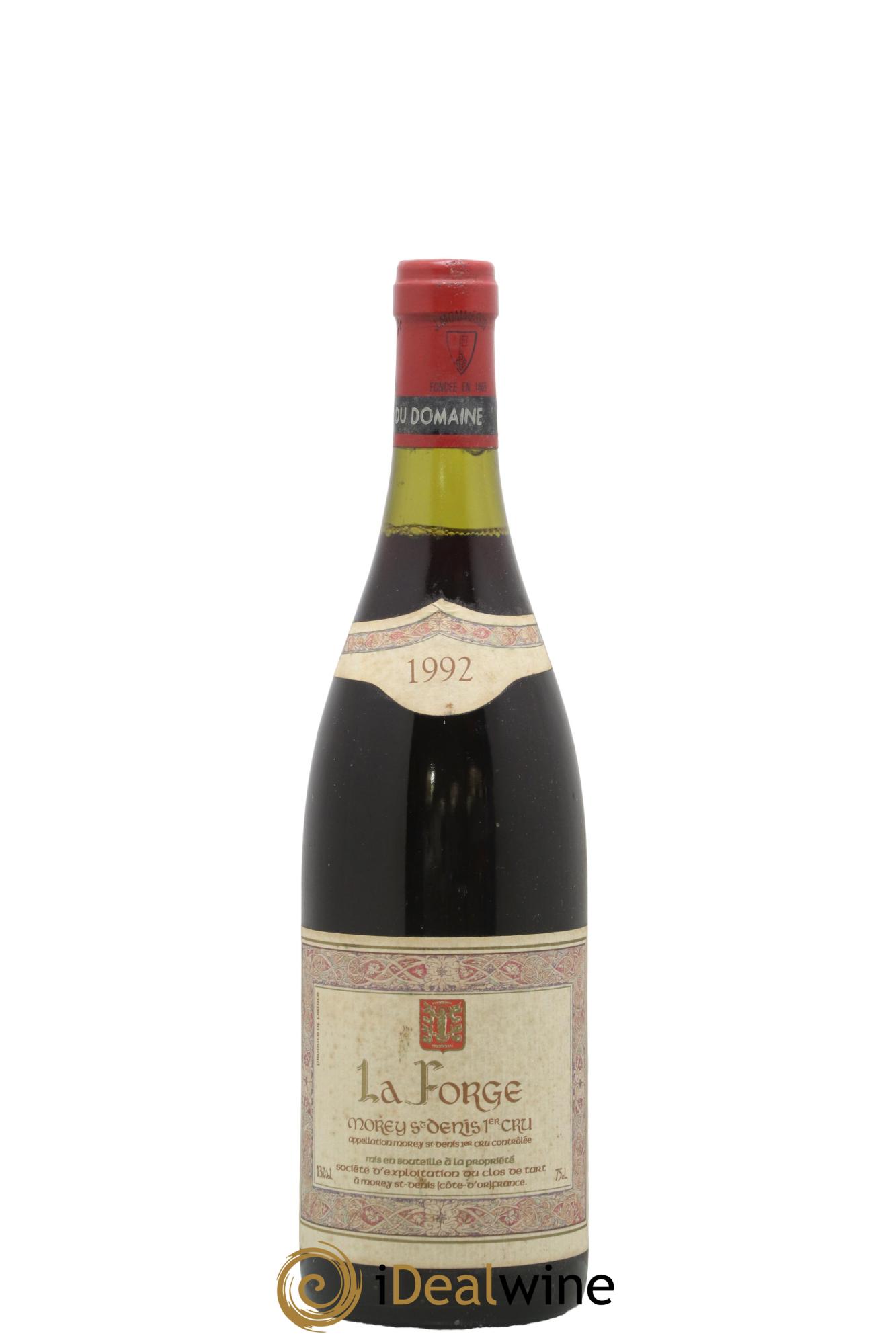 Morey-Saint-Denis 1er Cru La Forge de Tart Clos de Tart Forge du Clos de Tart 1992 - Lot de 1 bouteille - 0