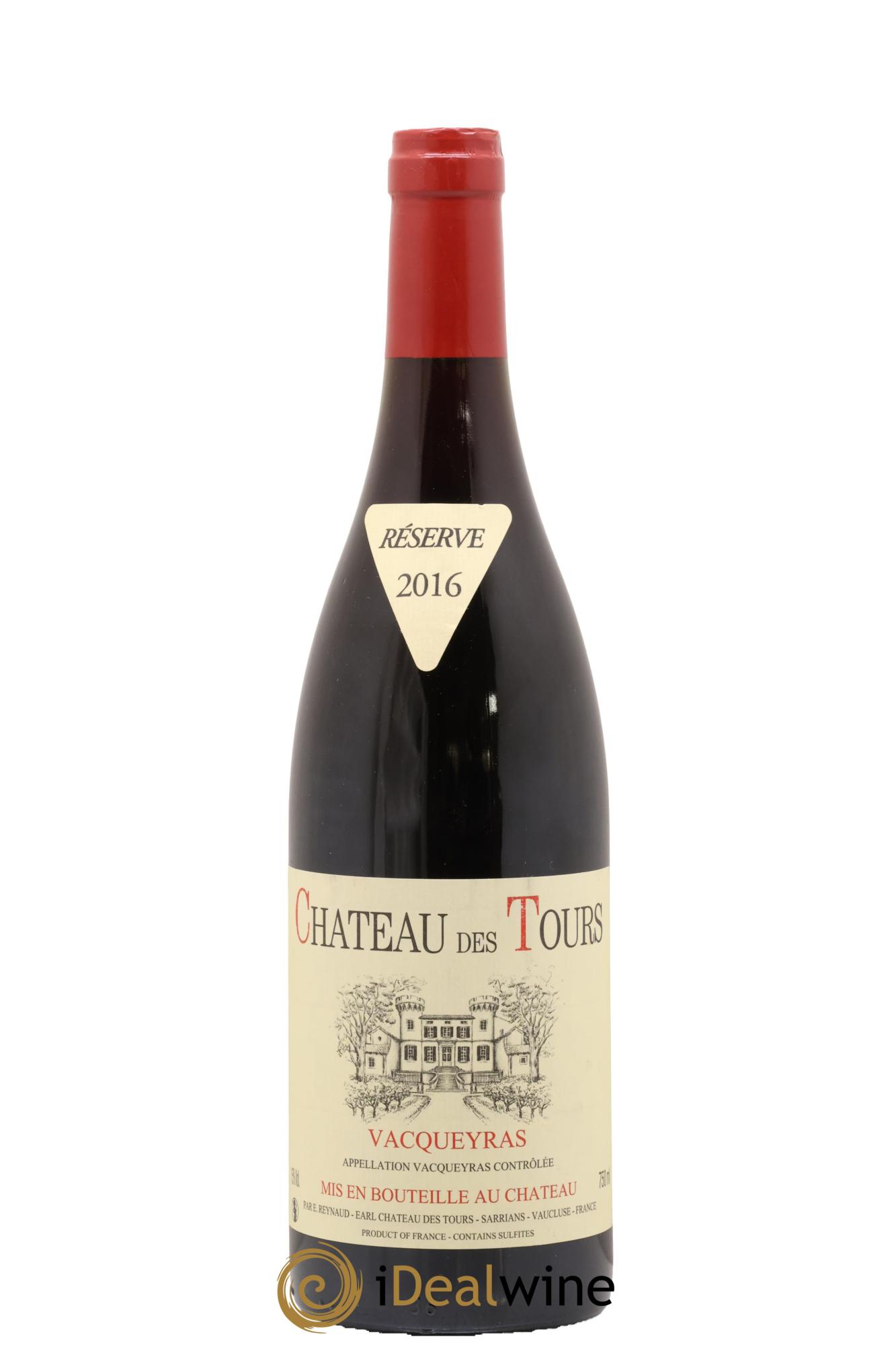 Vacqueyras Château des Tours Emmanuel Reynaud 2016 - Lotto di 1 bottiglia - 0