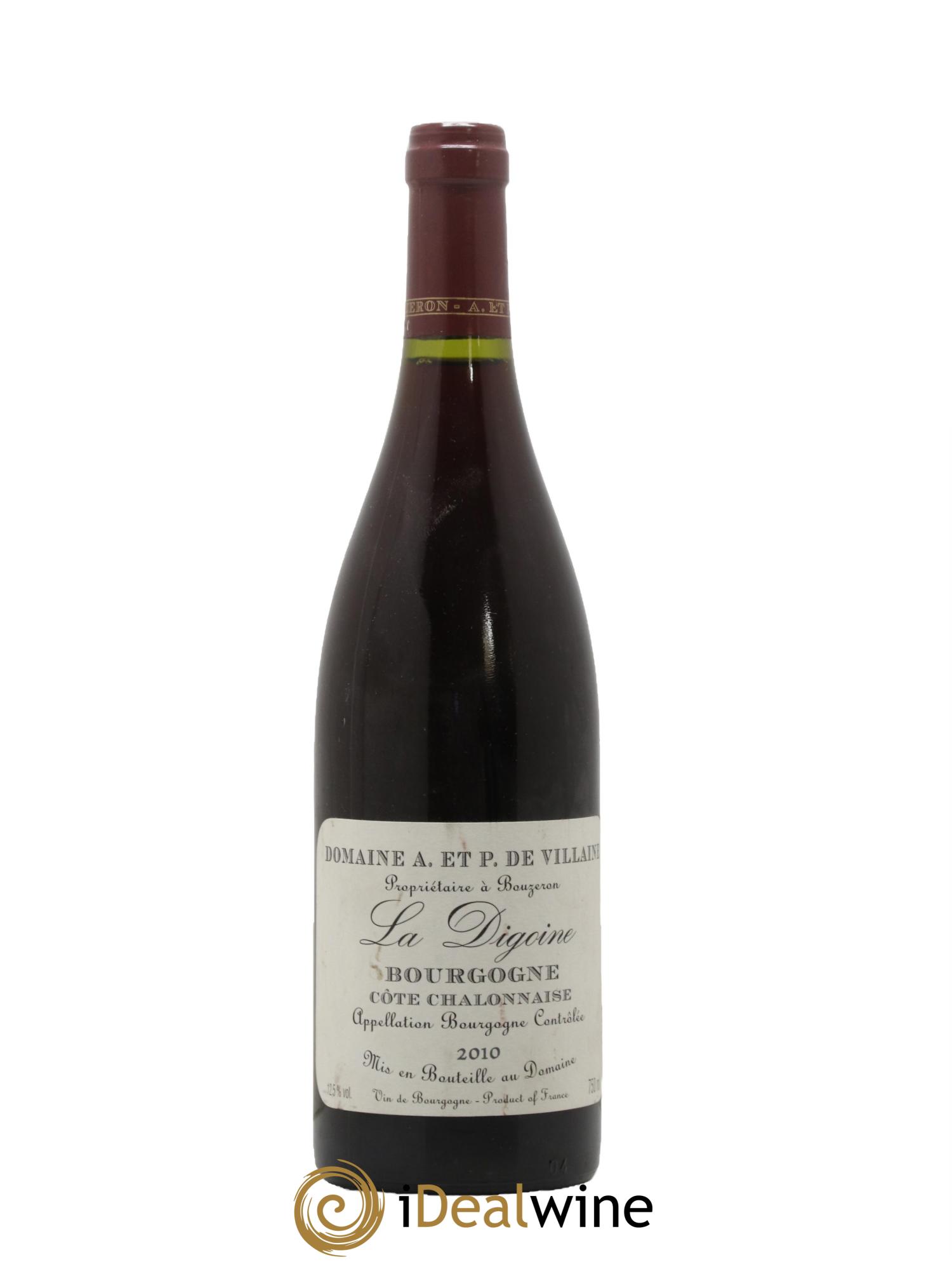 Bourgogne La Digoine Domaine de Villaine 2010 - Lot de 1 bouteille - 0