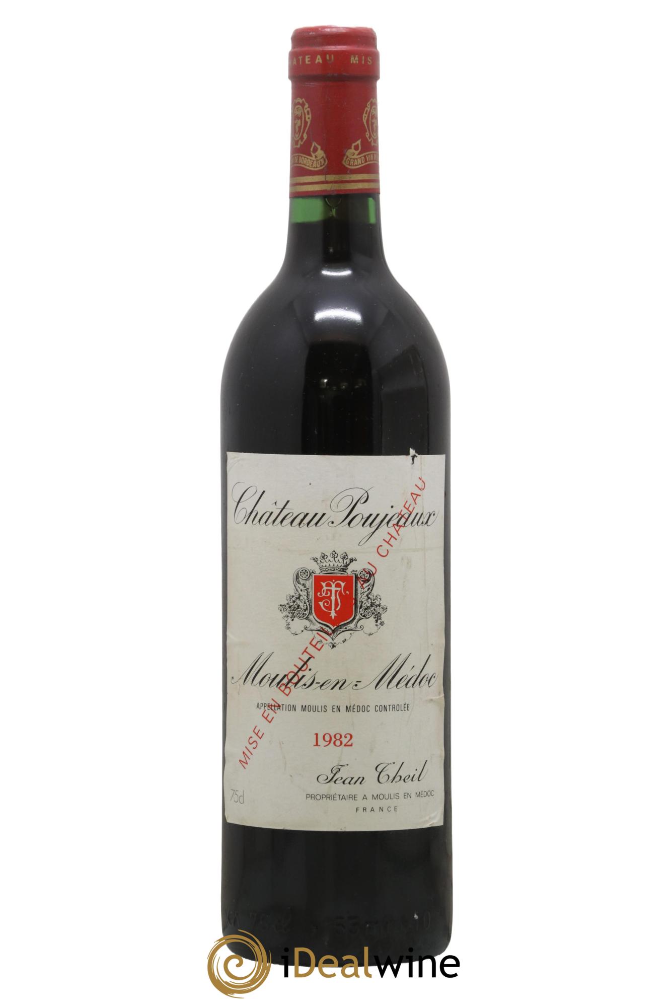Château Poujeaux 1982 - Lot of 1 bottle - 0