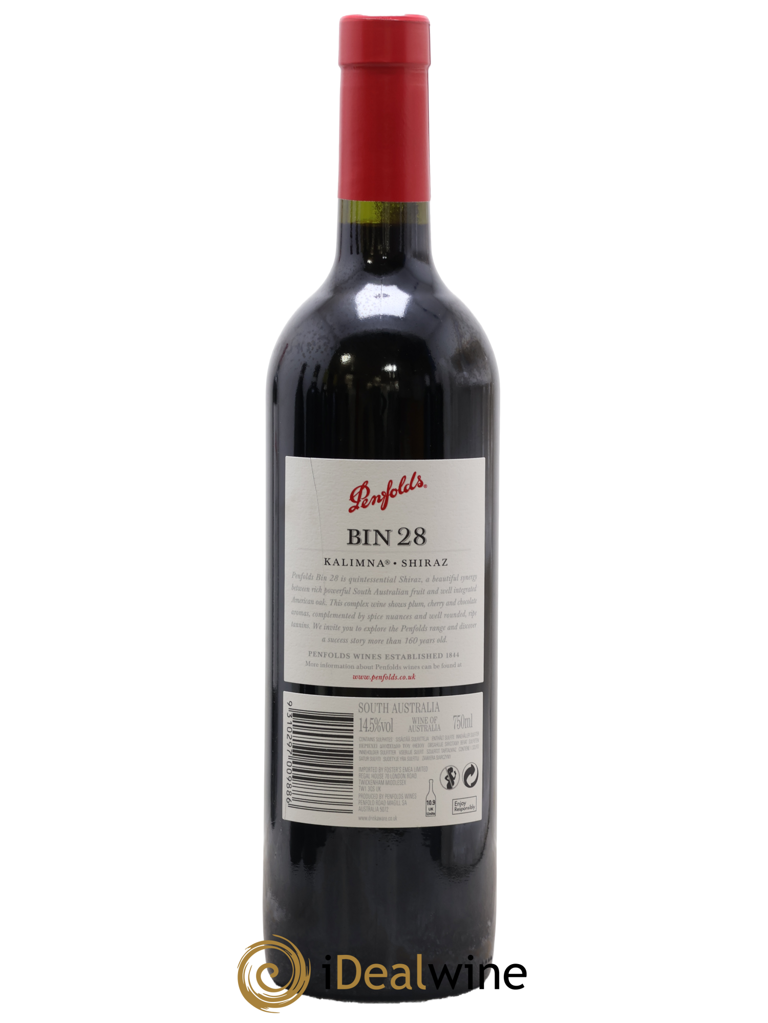 South Australia Penfolds Wines Bin 28 Shiraz 2006 - Posten von 1 Flasche - 1