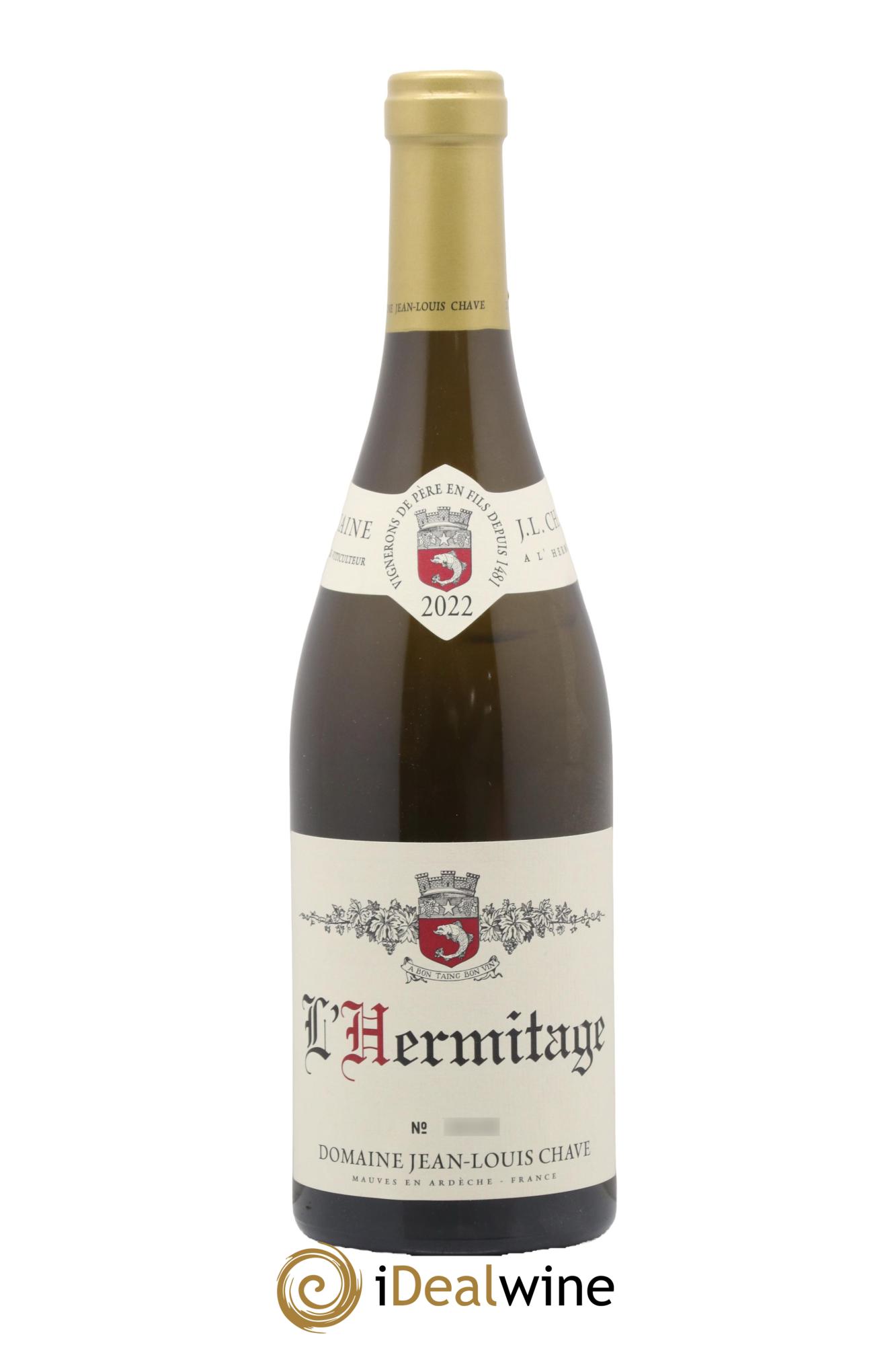Hermitage Jean-Louis Chave 2022 - Lotto di 1 bottiglia - 0
