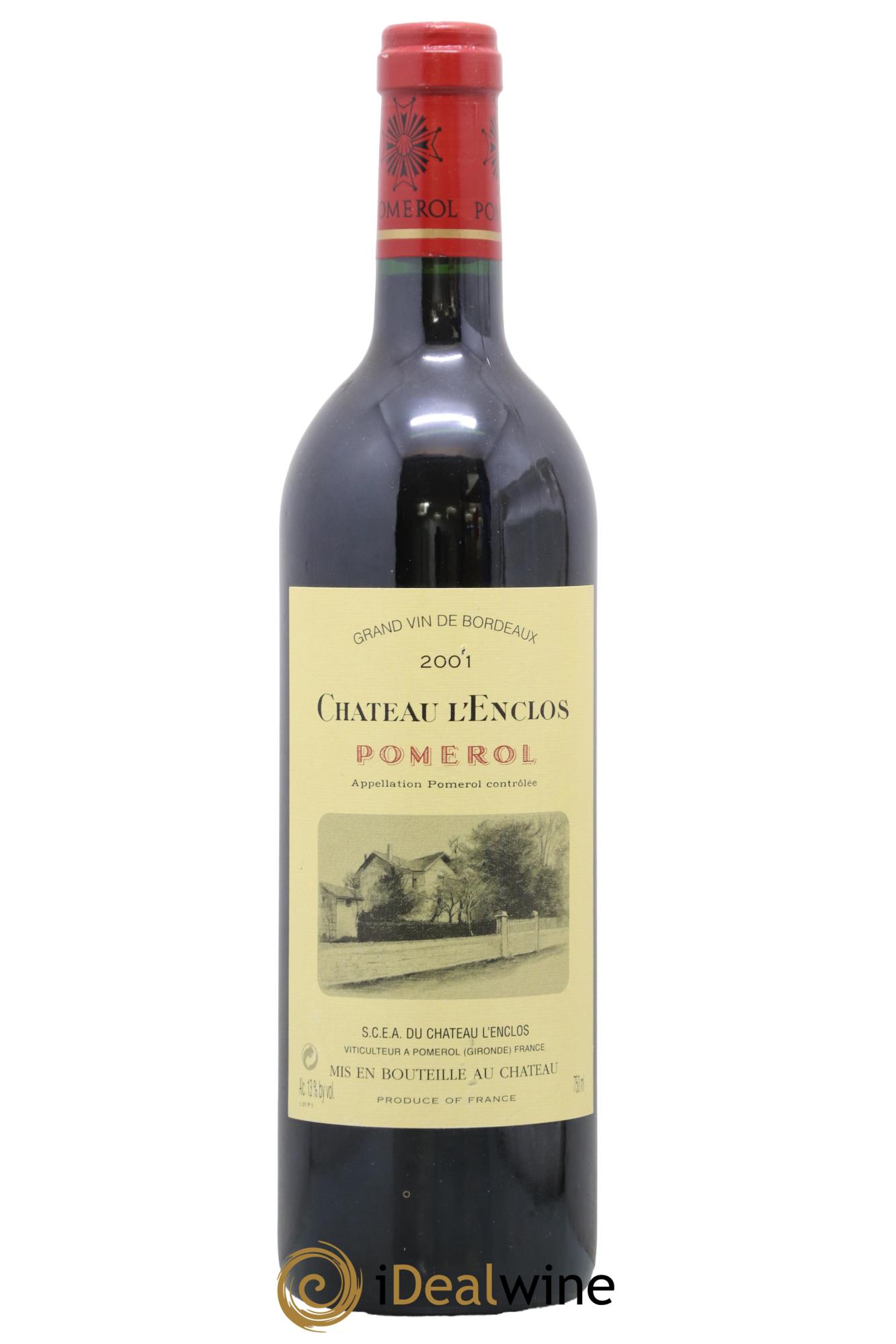 Château l' Enclos 2001 - Posten von 1 Flasche - 0