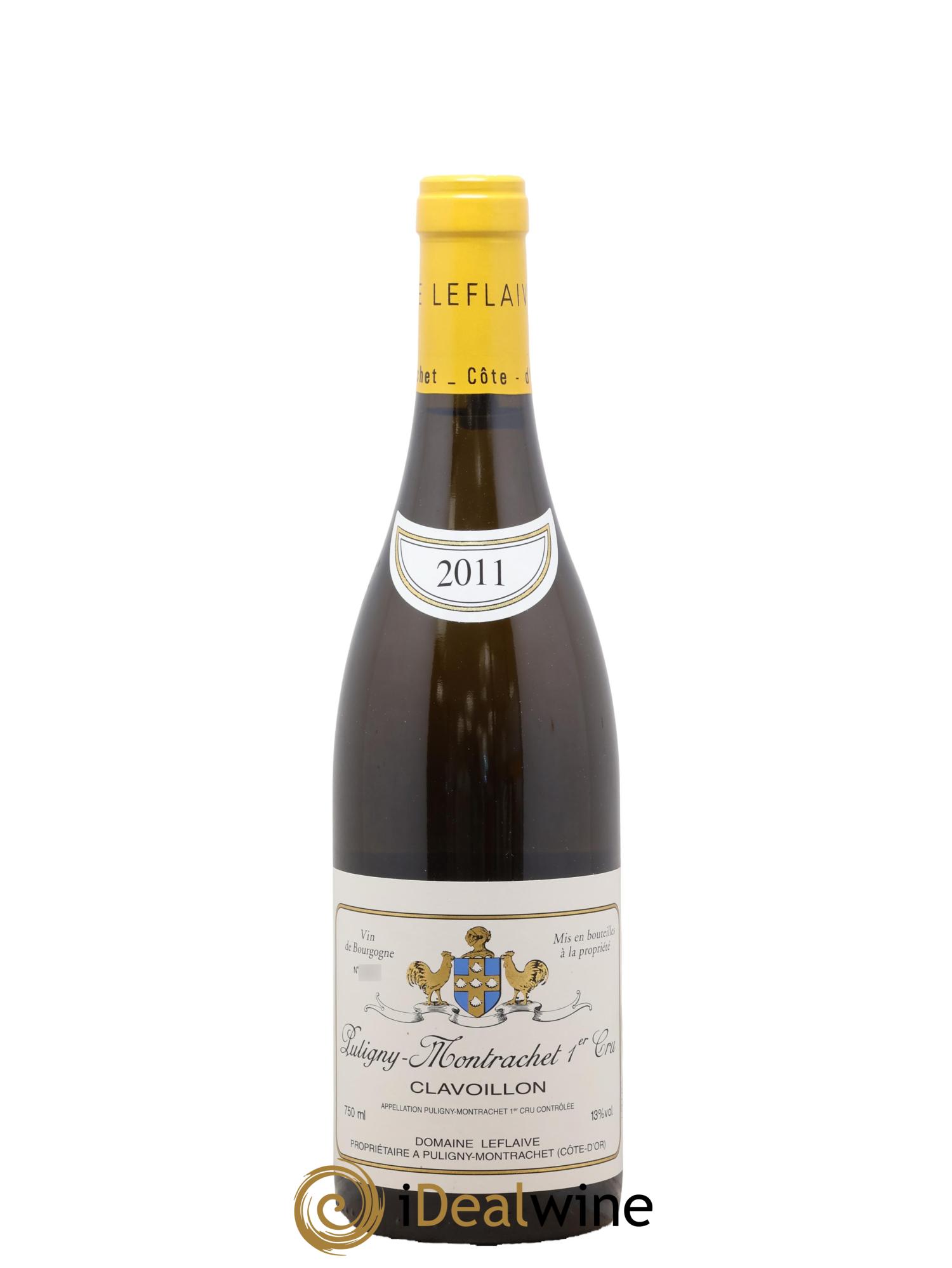 Puligny-Montrachet 1er Cru Clavoillon Leflaive (Domaine) 2011 - Lot de 1 bouteille - 0