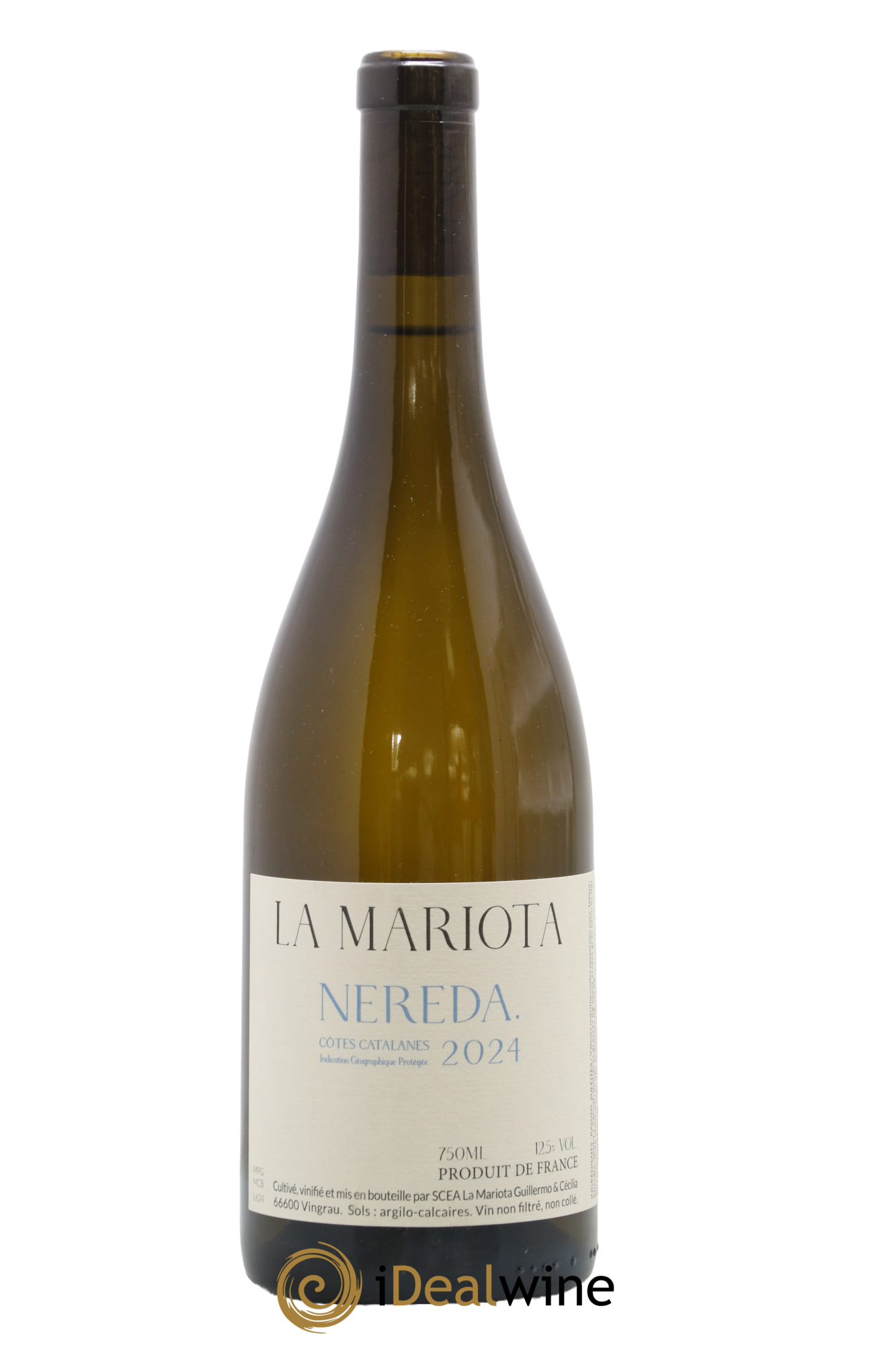 Côtes Catalanes La Nereda La Mariota 2024 - Lot de 1 bouteille - 0