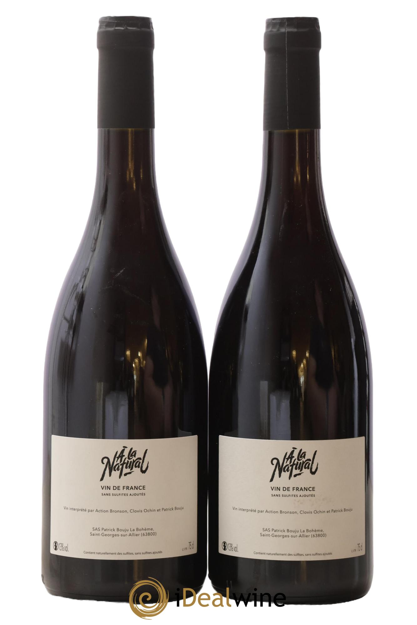 Vin de France A la Natural Patrick Bouju - La Bohème 2017 - Posten von 2 Flaschen - 1