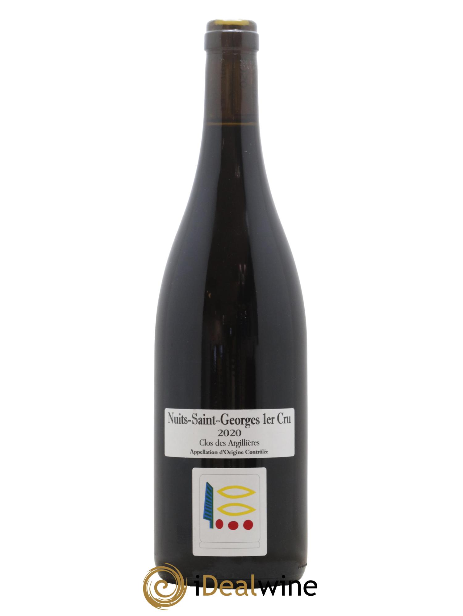Nuits-Saint-Georges 1er Cru Clos des Argillières Prieuré Roch 2020 - Lot de 1 bouteille - 0