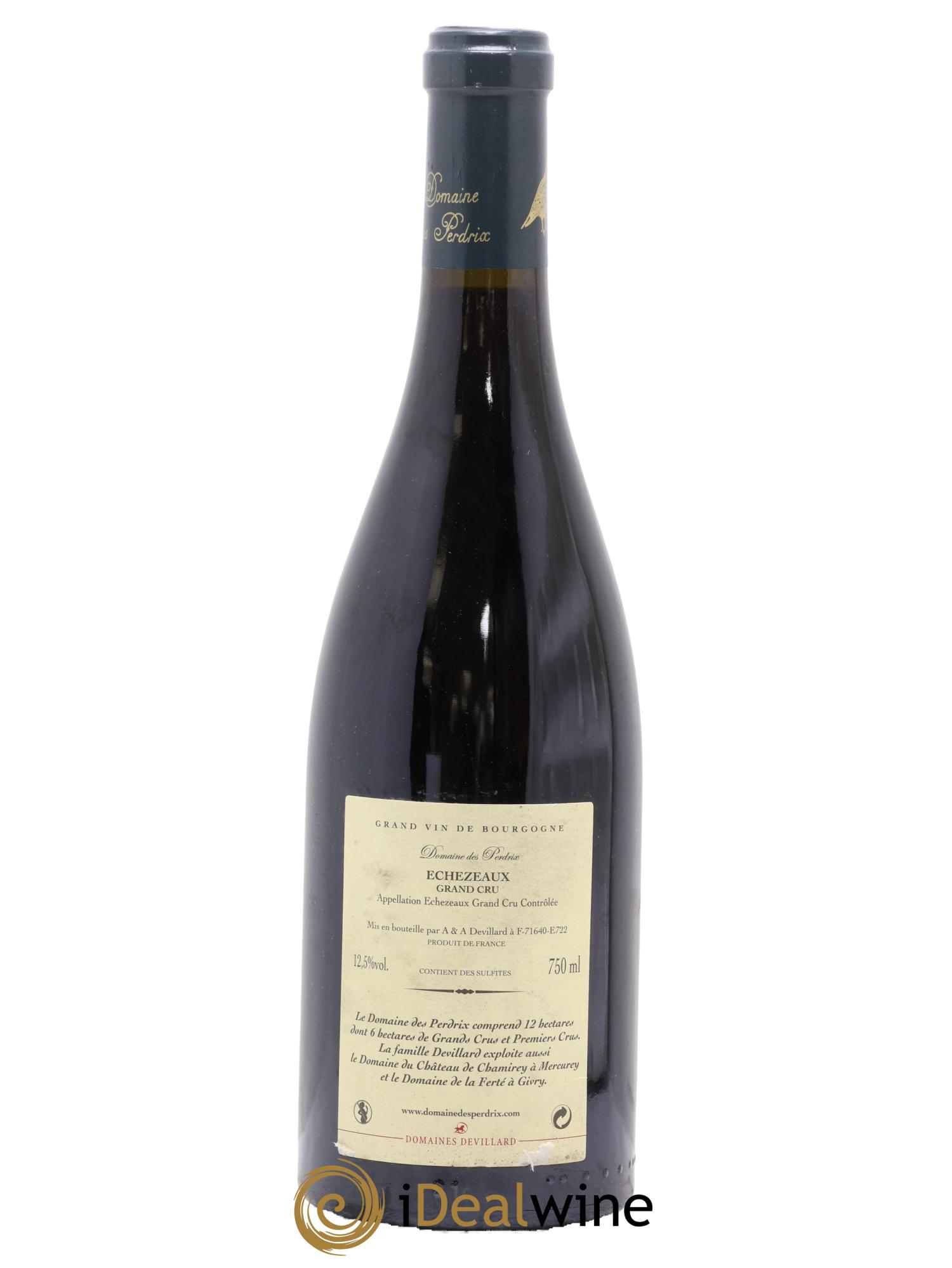 Echezeaux Grand Cru Perdrix (Domaine des) 2011 - Lot de 1 bouteille - 1