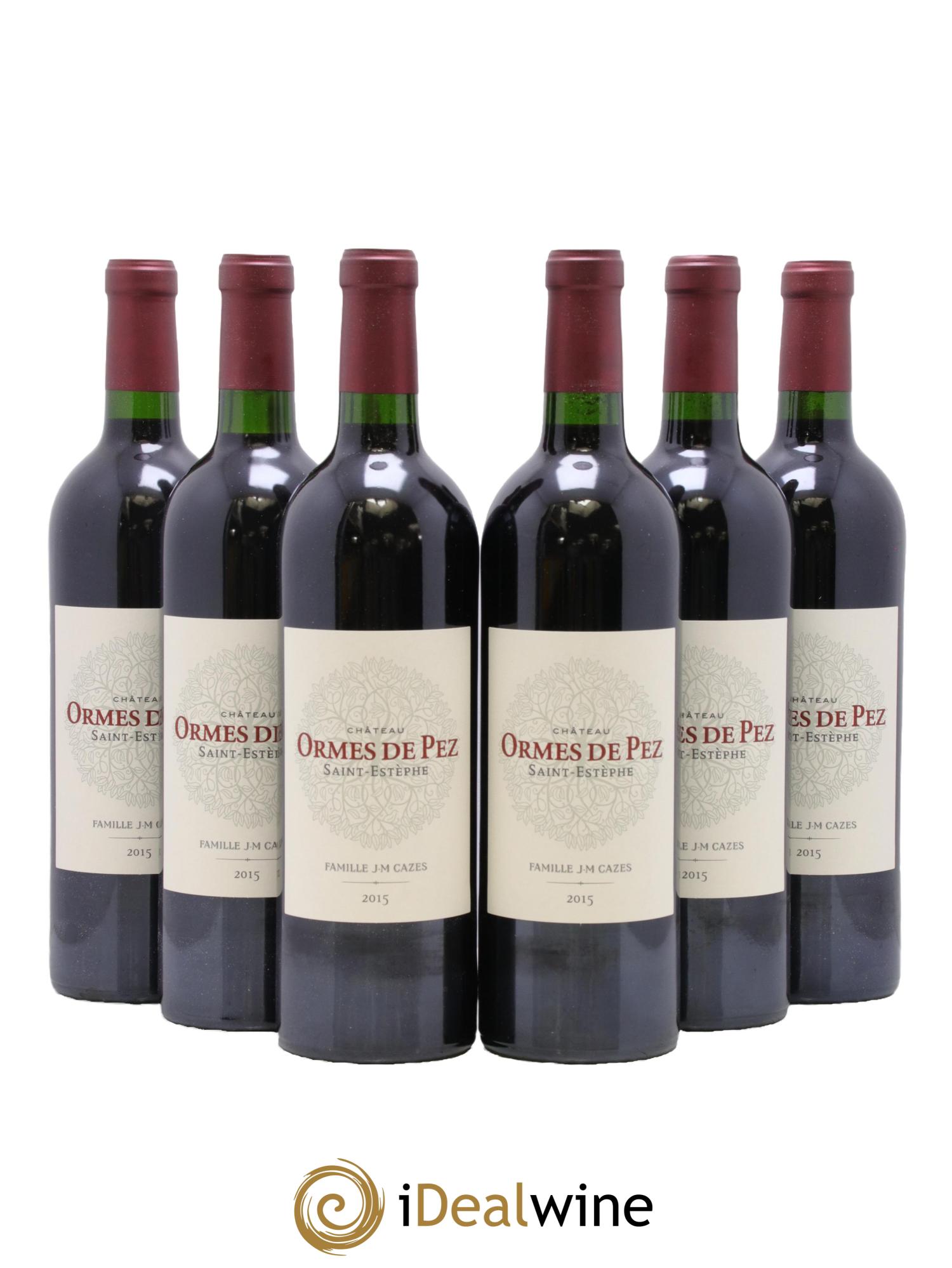 Château les Ormes de Pez 2015 - Lot de 6 bouteilles - 0