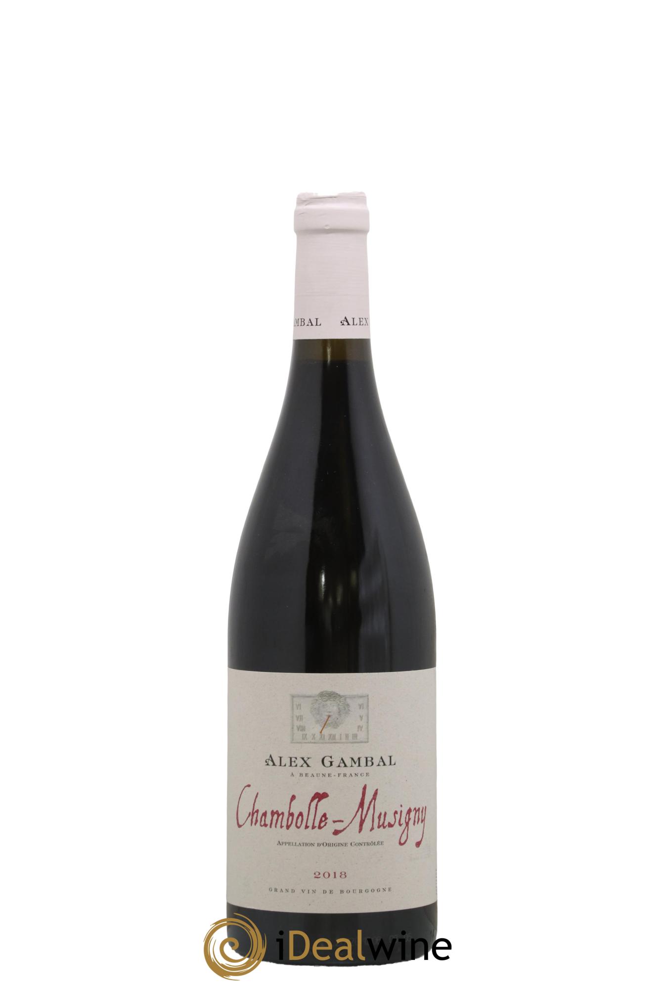 Chambolle-Musigny Alex Gambal (Domaine) 2018 - Lot de 1 bouteille - 0