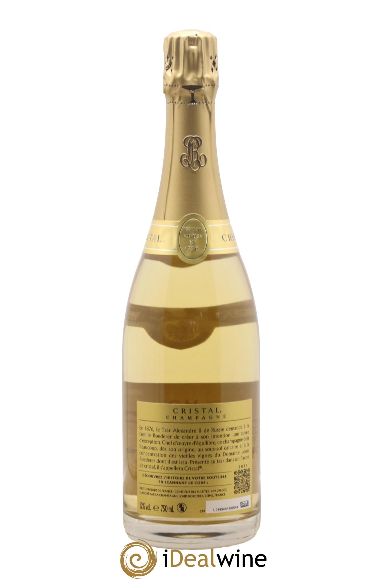 Cristal Louis Roederer 2014 - Posten von 1 Flasche - 1