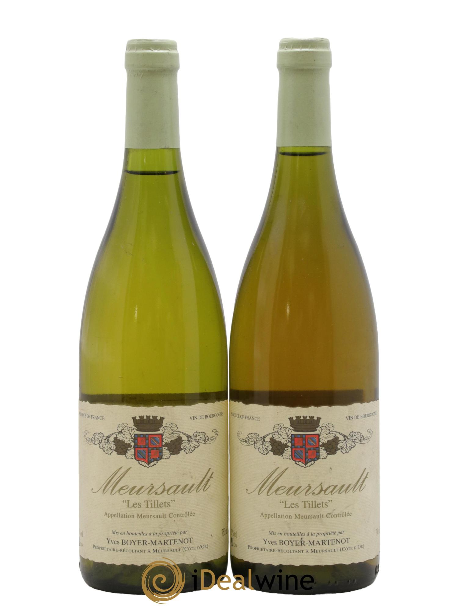 Meursault Les Tillets Boyer-Martenot 2008 - Lotto di 2 bottiglie - 0