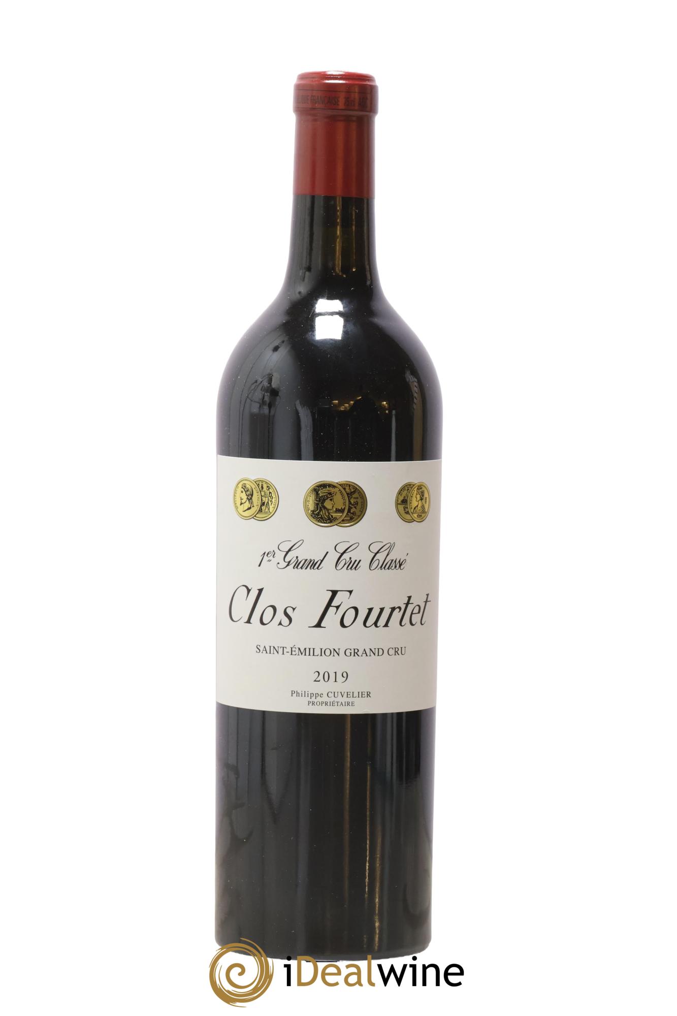 Clos Fourtet 1er Grand Cru Classé B 2019 - Posten von 1 Flasche - 0