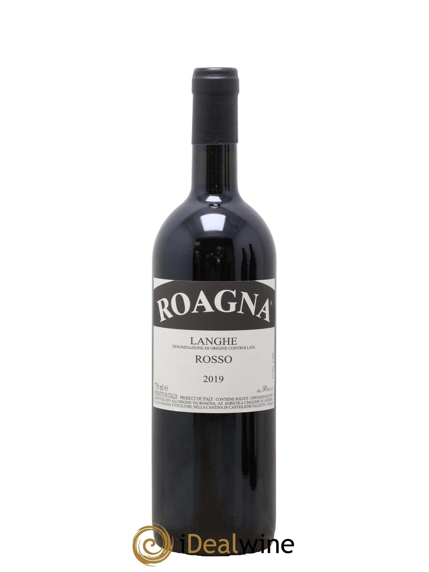 Langhe DOC Rosso Roagna 2019 - Lot de 1 bouteille - 0