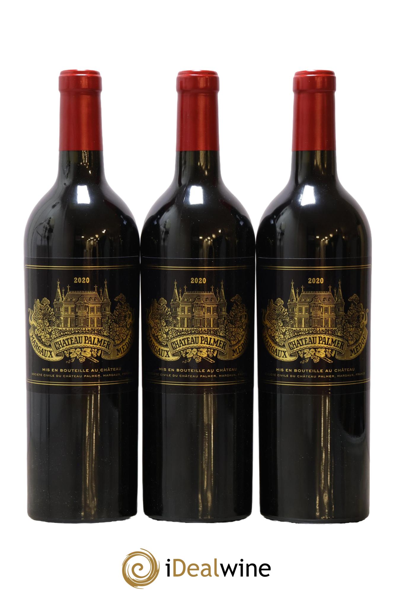 Château Palmer 3ème Grand Cru Classé 2020 - Lot de 6 bouteilles - 1