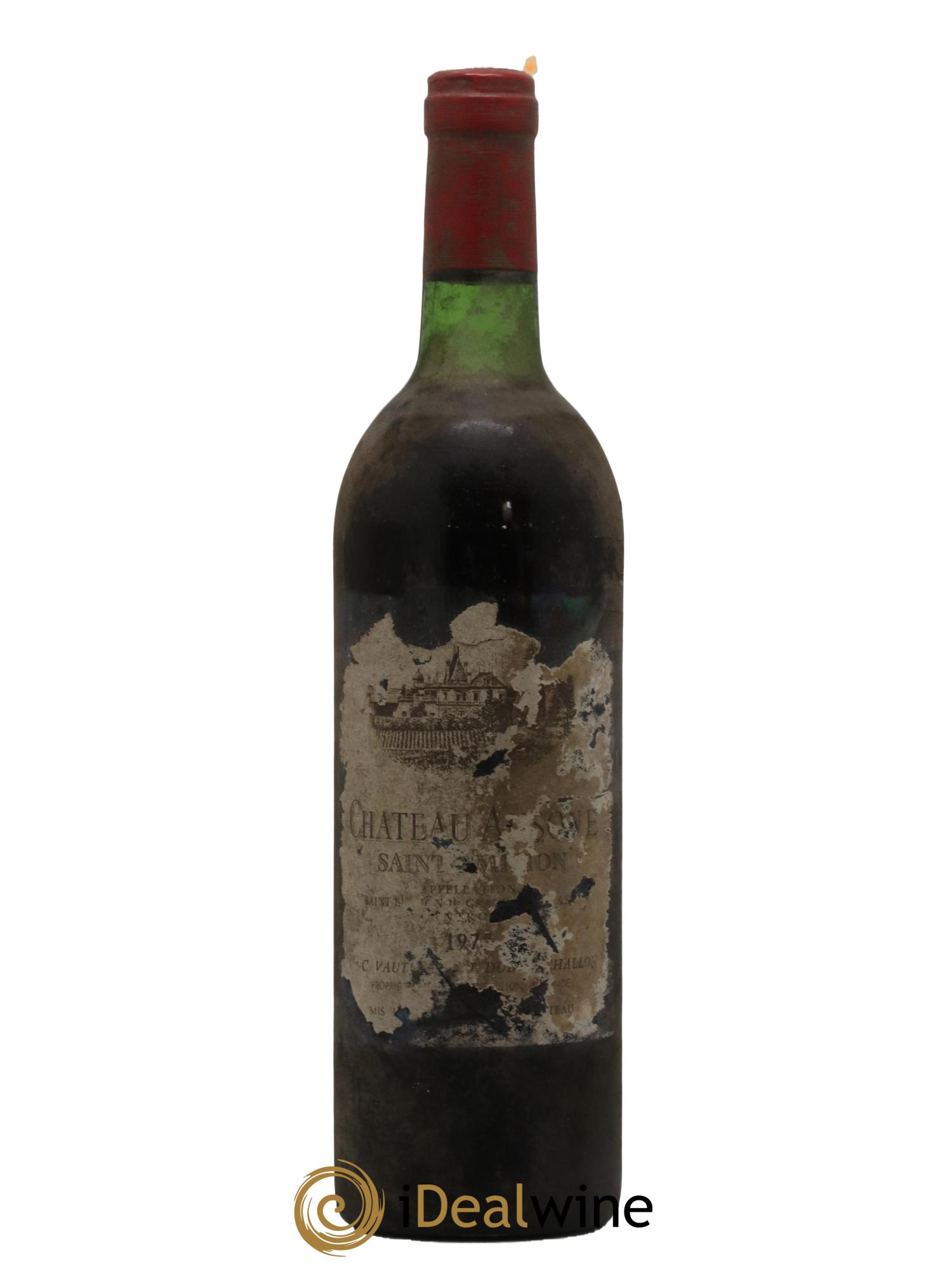 Château Ausone 1er Grand Cru Classé A 1975 - Lot de 1 bouteille - 0