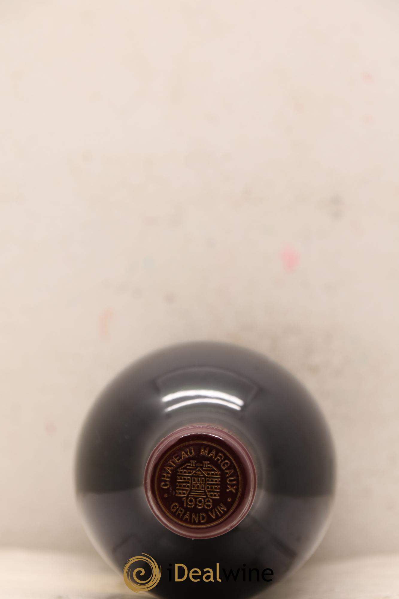 Château Margaux 1er Grand Cru Classé 1998 - Lot de 1 bouteille - 1