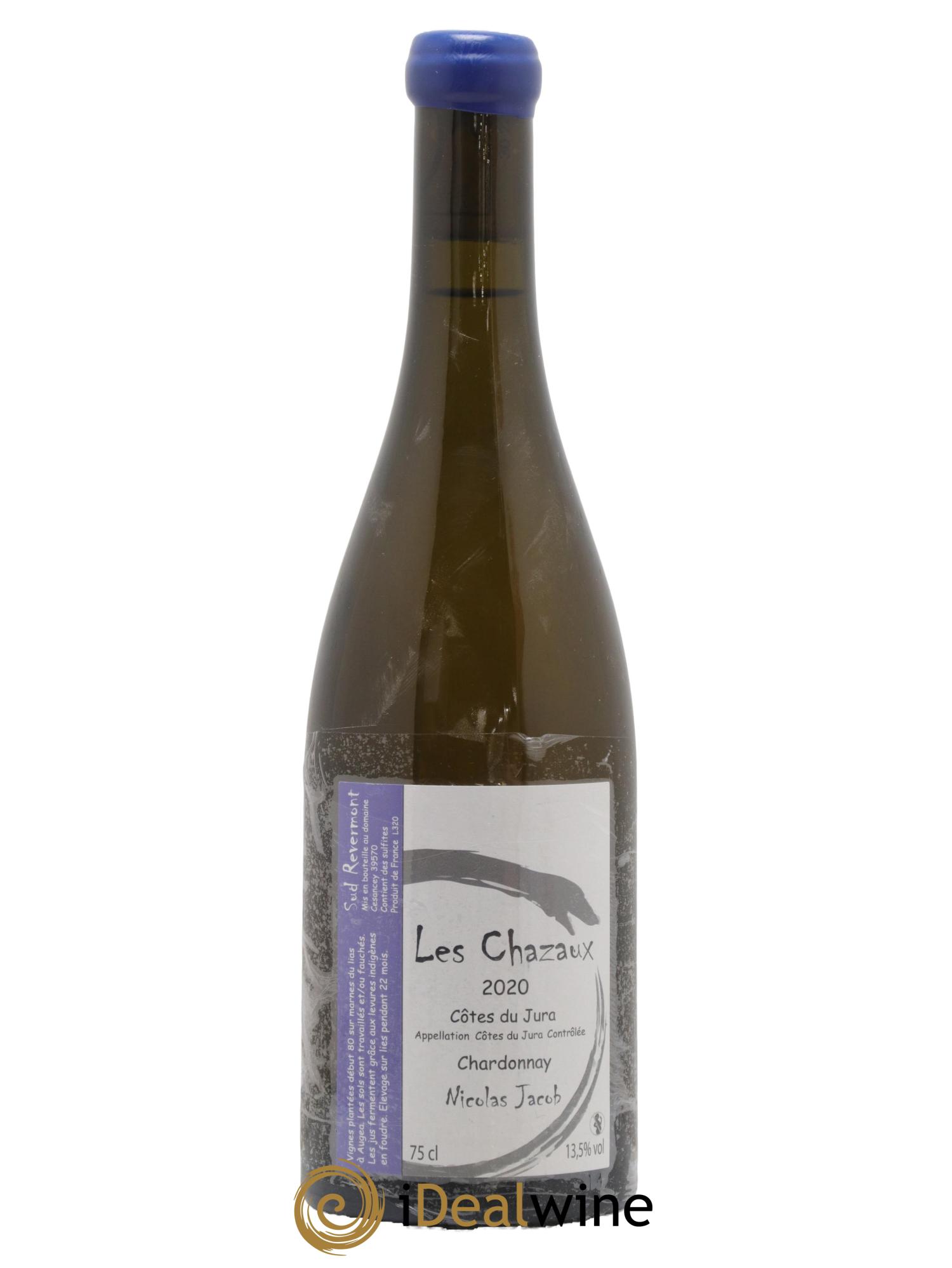 Côtes du Jura Chardonnay Les Chazaux Nicolas Jacob 2020 - Lot de 1 bouteille - 0
