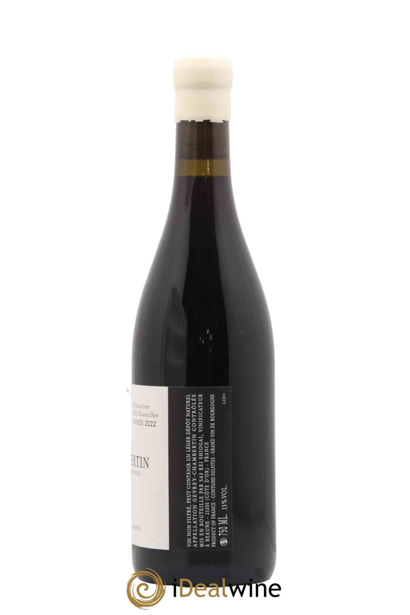 Gevrey-Chambertin Cuvée M Sirugue Domaine Kei Shiogai 2022 - Lot de 1 bouteille - 1