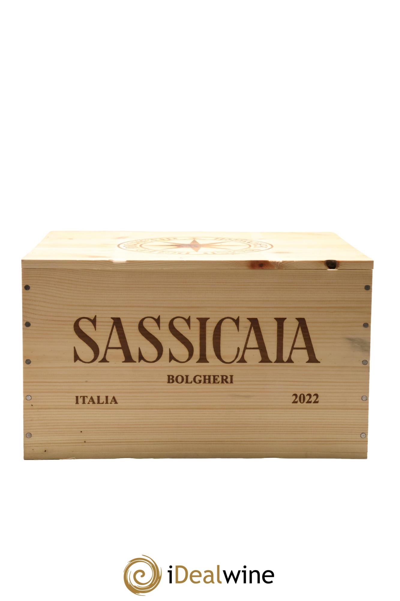Bolgheri DOC Sassicaia Tenuta San Guido 2022 - Lot de 6 bouteilles - 5