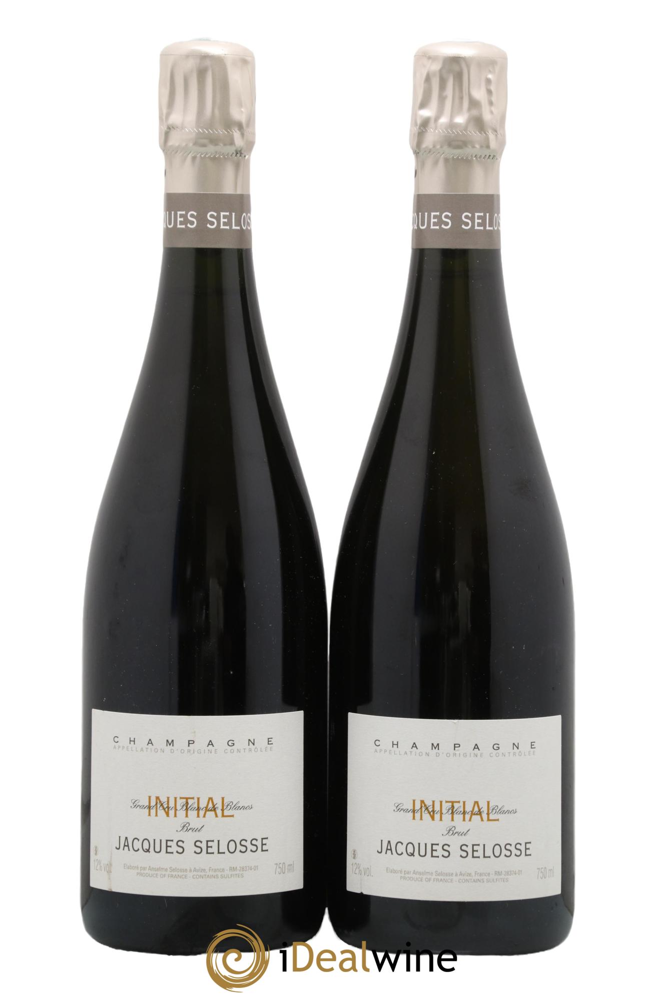 Initial Brut Jacques Selosse - Lot de 2 bouteilles - 0