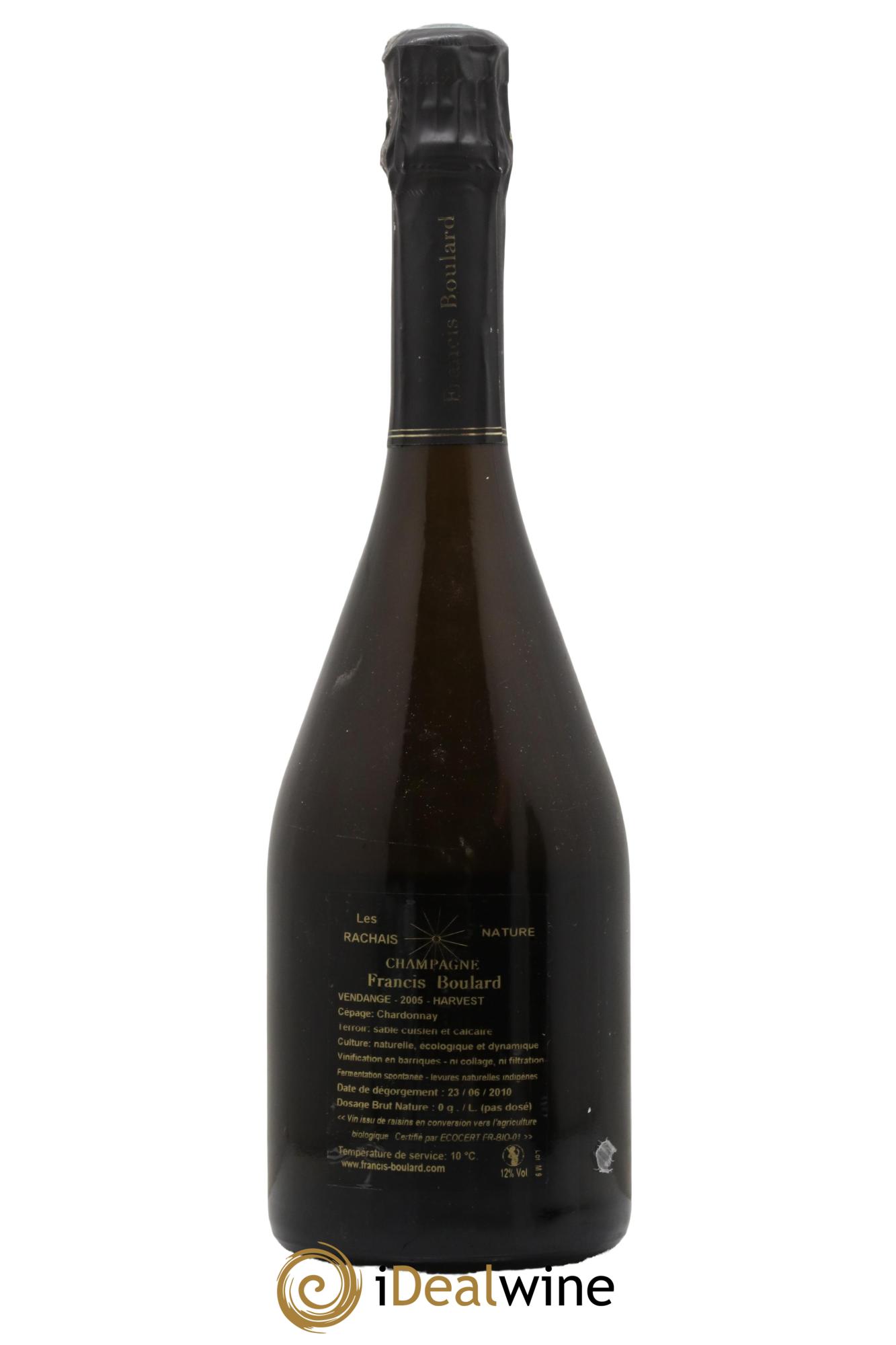 Les Rachais Francis Boulard 2005 - Lotto di 1 bottiglia - 1