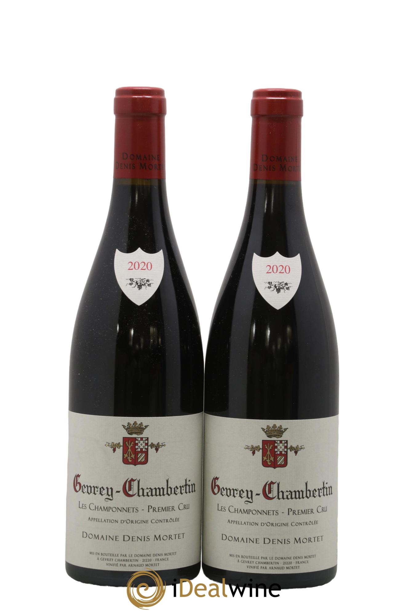 Gevrey-Chambertin 1er Cru Les Champonnets Denis Mortet (Domaine) 2020 - Lot de 2 bouteilles - 0