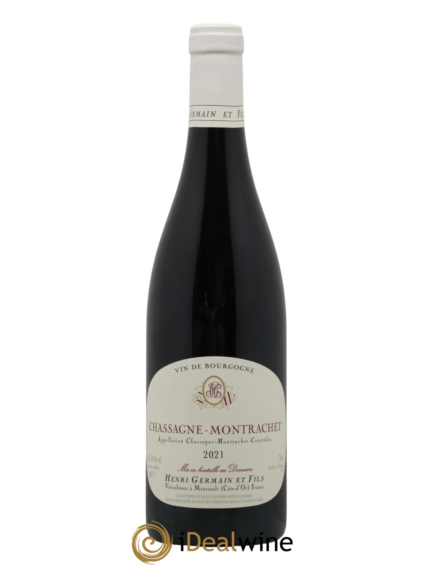 Chassagne-Montrachet Domaine Henri Germain et Fils 2021 - Lot de 1 bouteille - 0