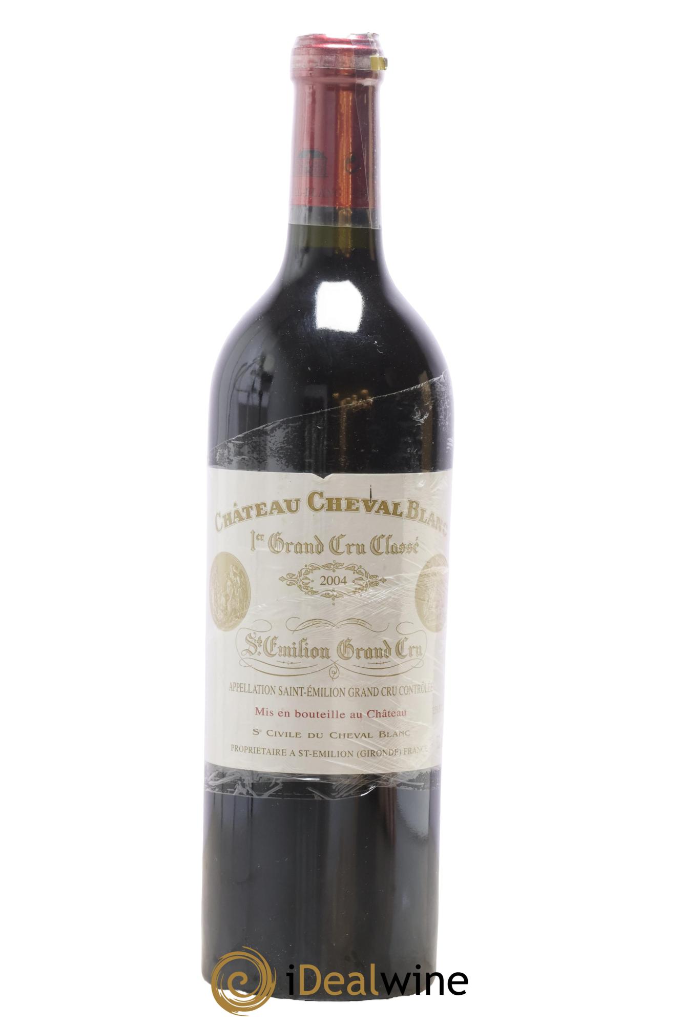 Château Cheval Blanc 1er Grand Cru Classé A 2004 - Lot of 1 bottle - 0