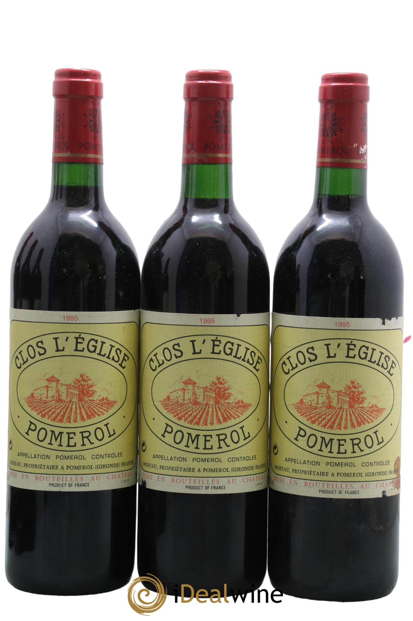 Clos l'Eglise 1995 - Posten von 12 Flaschen - 3
