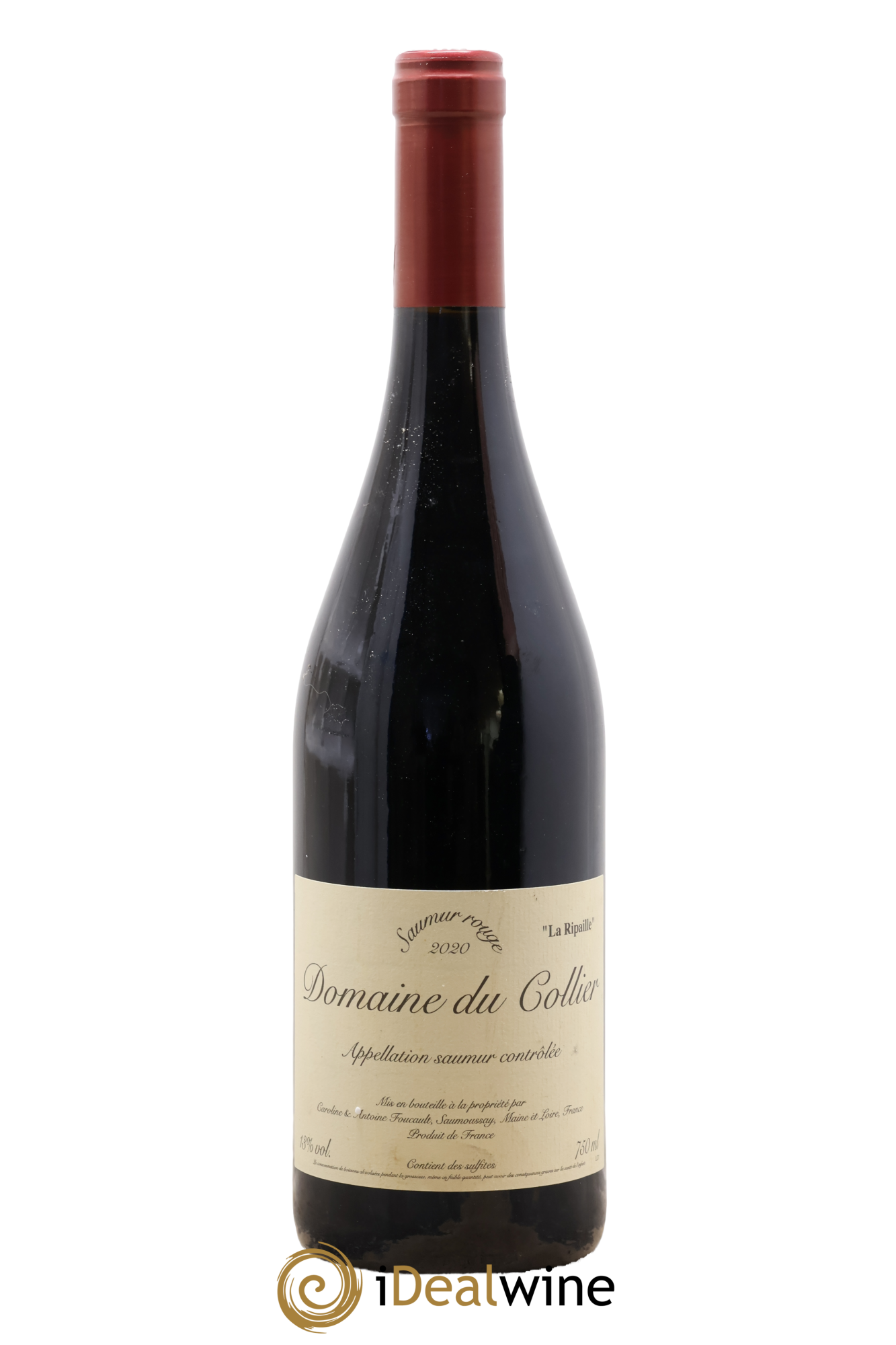 Saumur La Ripaille Domaine du Collier 2020 - Lot de 1 bouteille - 0
