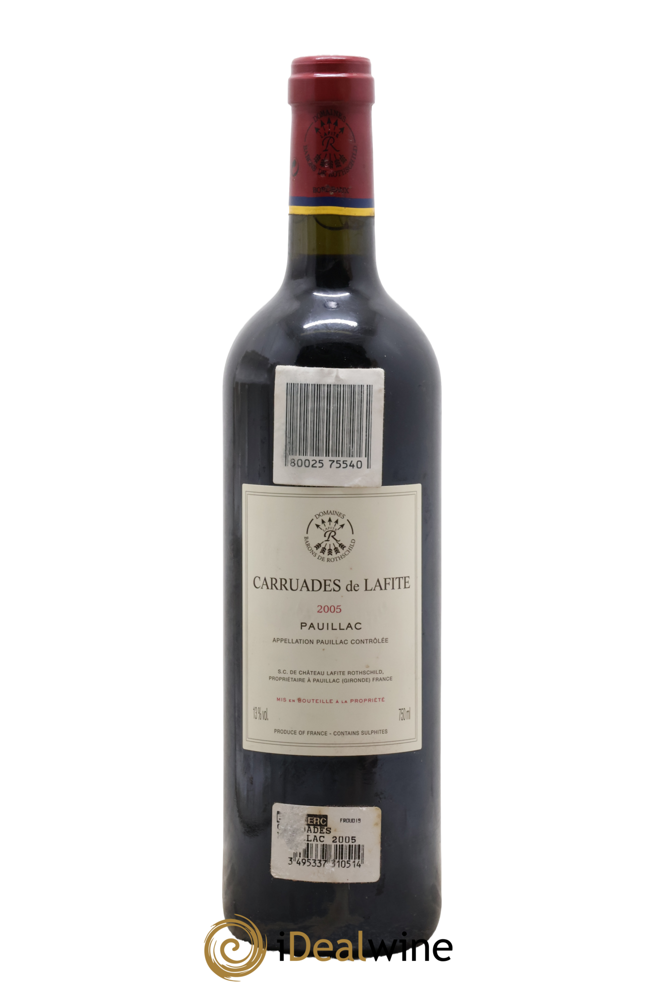 Carruades de Lafite Rothschild Second Vin 2005 - Lot of 1 bottle - 1