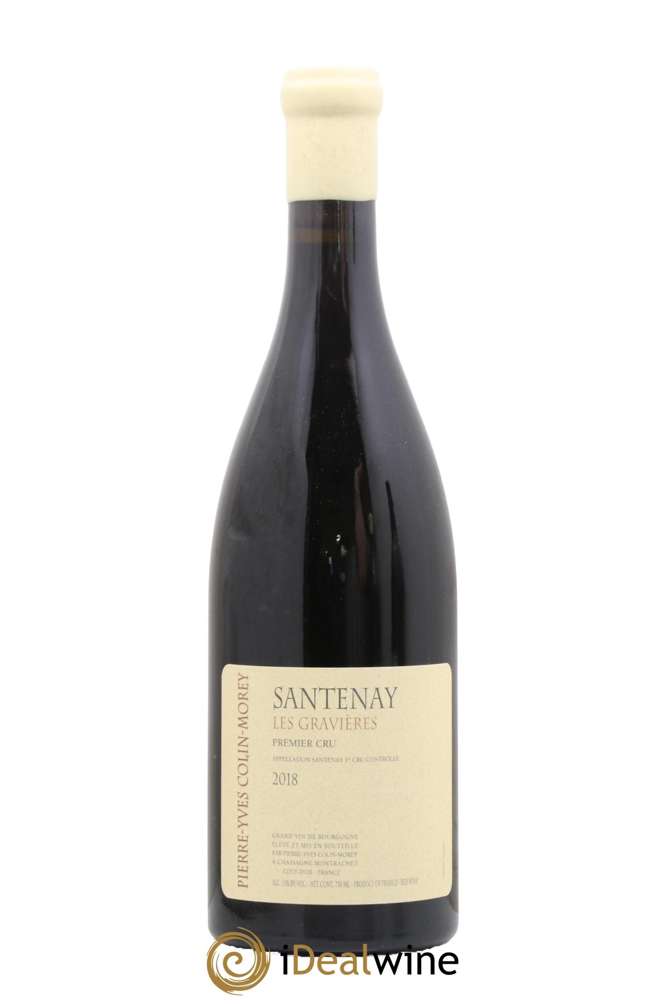 Santenay 1er Cru Les Gravières Pierre-Yves Colin Morey 2018 - Lotto di 1 bottiglia - 0