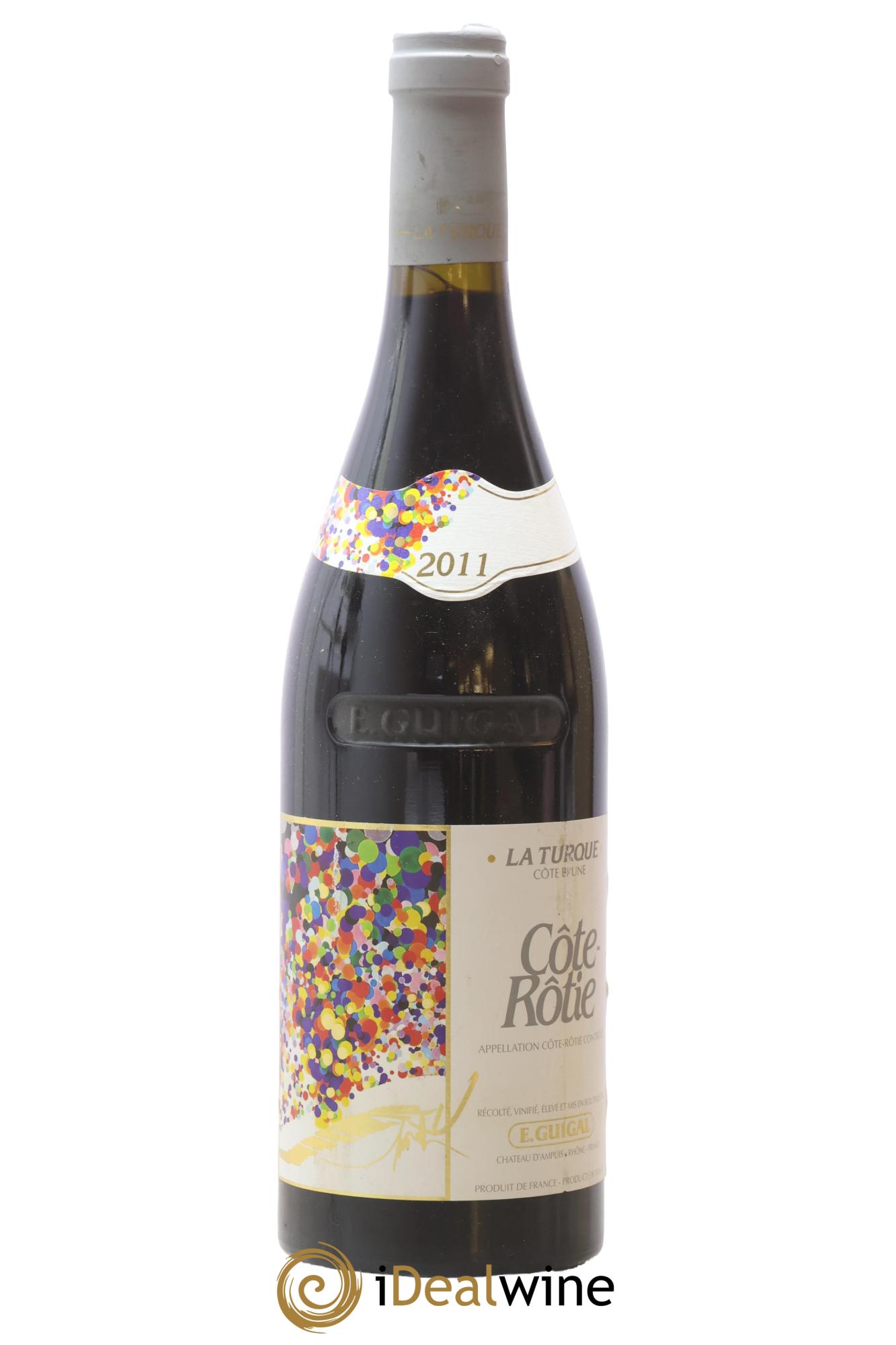 Côte-Rôtie La Turque Guigal 2011 - Posten von 1 Flasche - 0