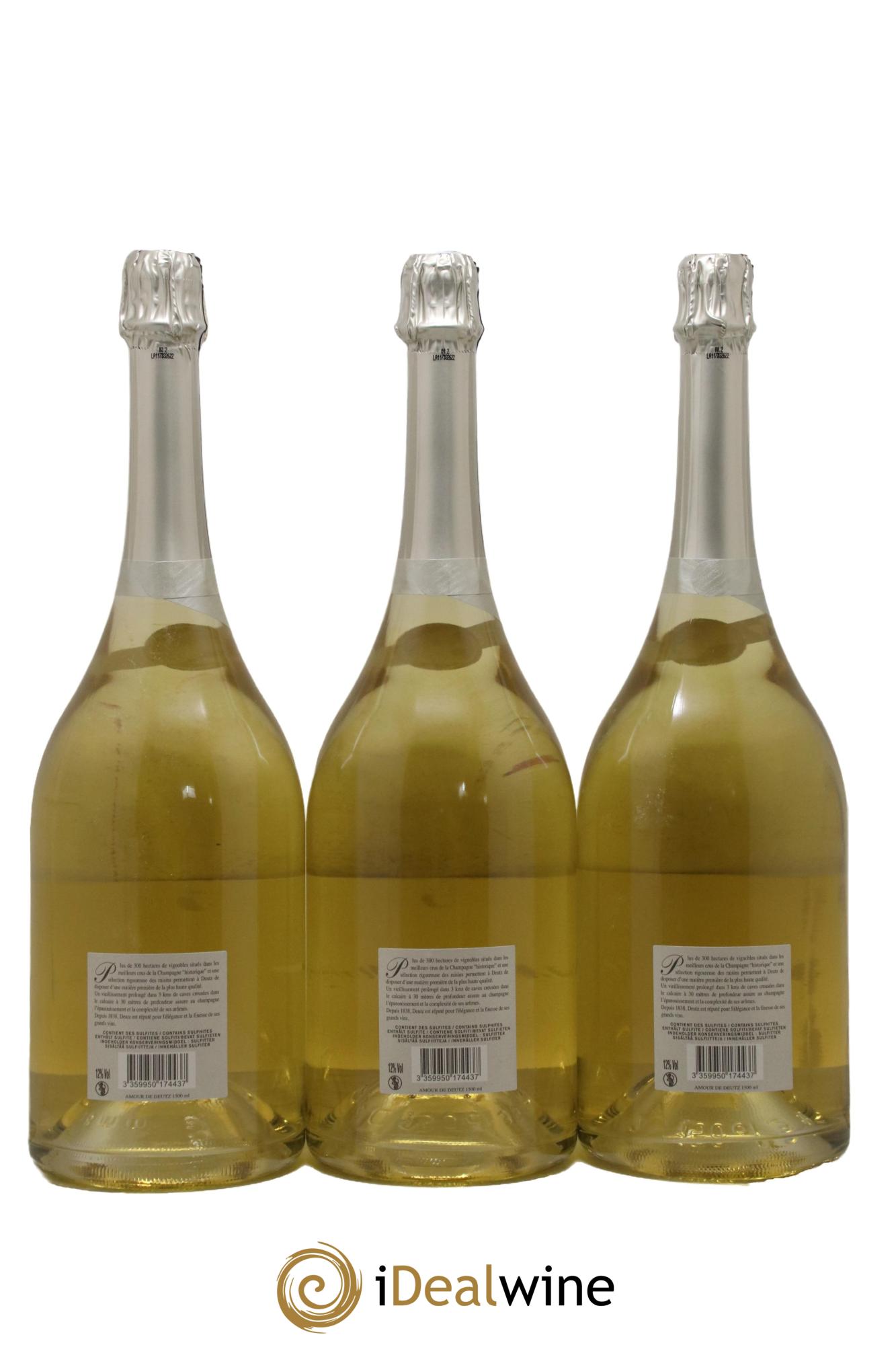 Amour de Deutz Brut Deutz 2013 - Lot of 3 magnums - 1