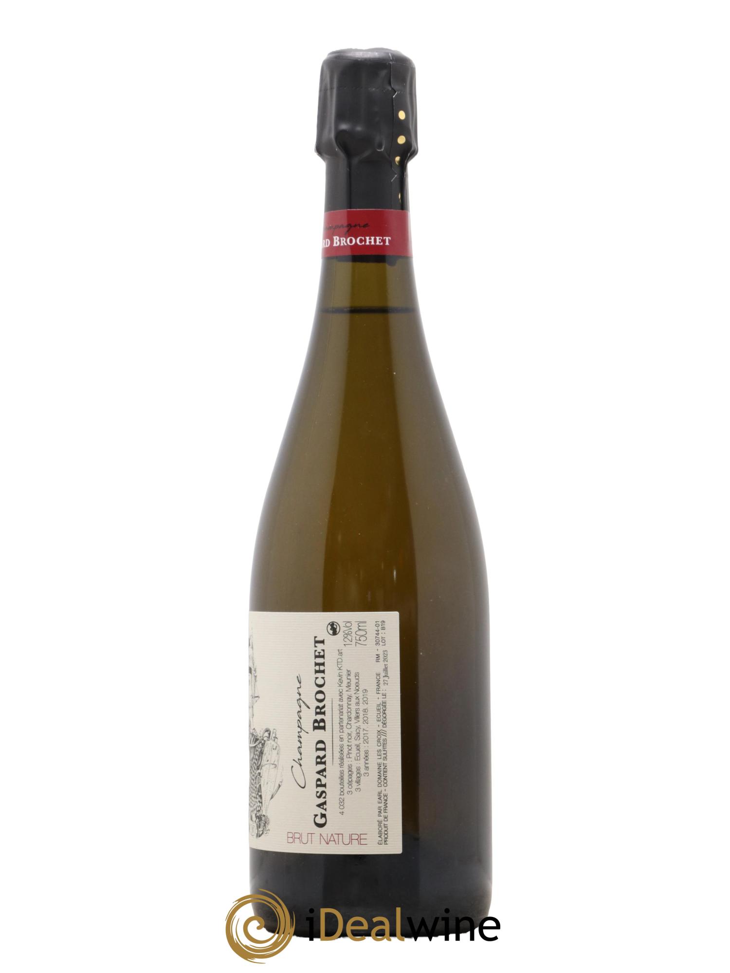333.c Brut Nature Gaspard Brochet - Lot de 1 bouteille - 1