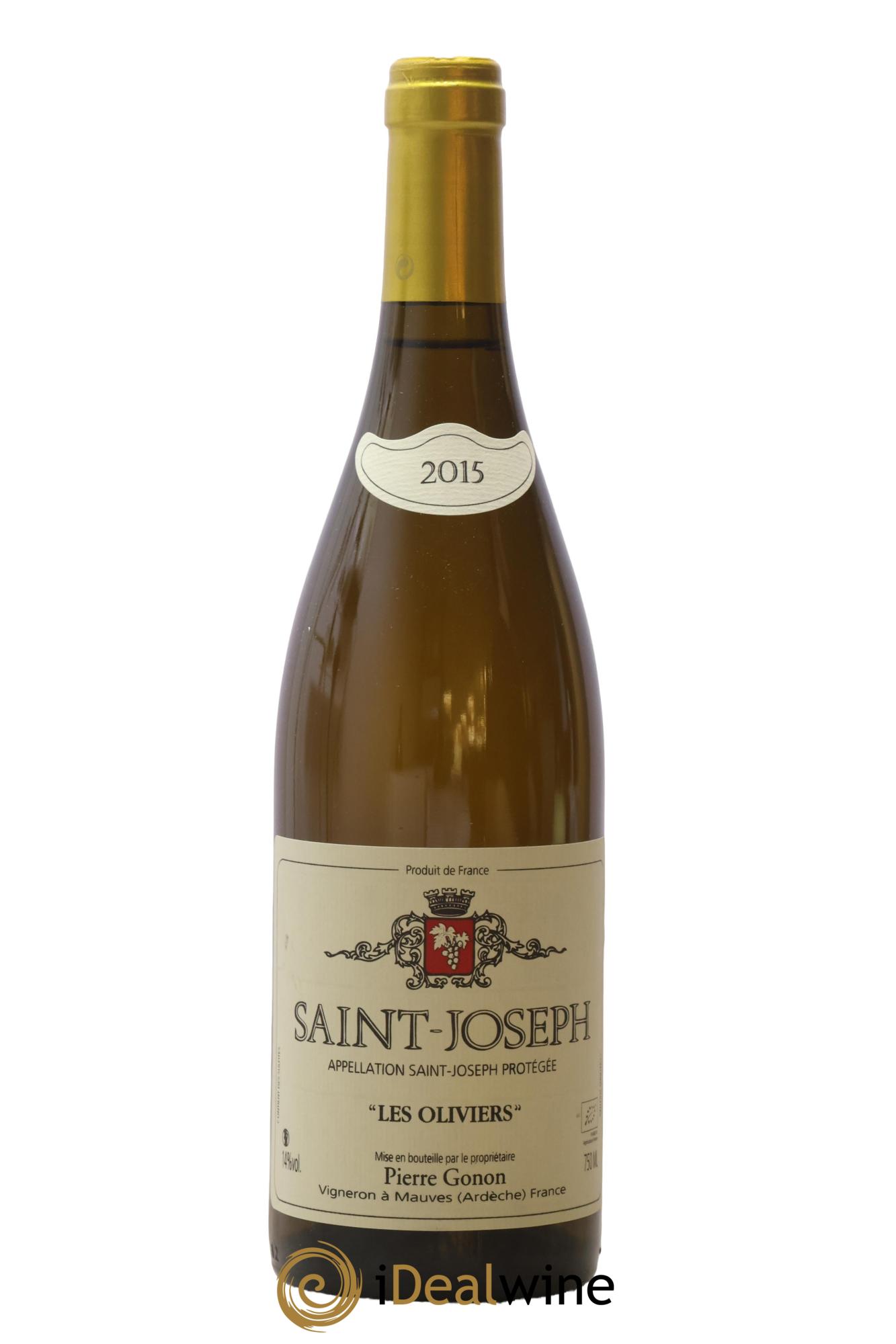 Saint-Joseph Les Oliviers Gonon (Domaine) 2015 - Lot de 1 bouteille - 0