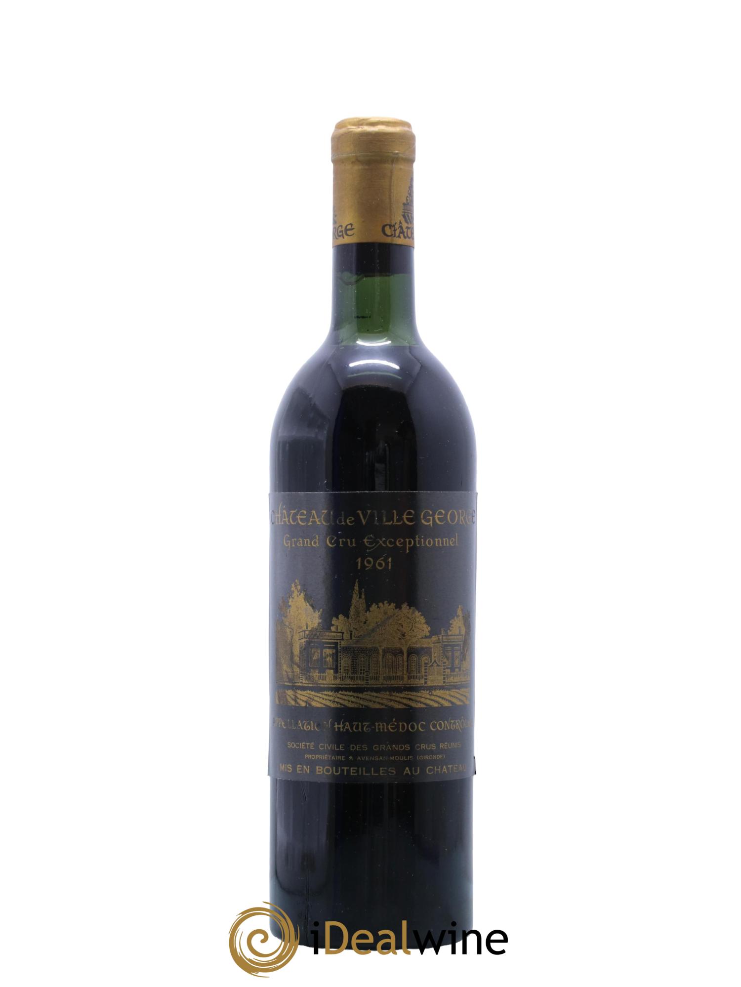 Château Villegeorge Cru Bourgeois 1961 - Lot de 1 bouteille - 0