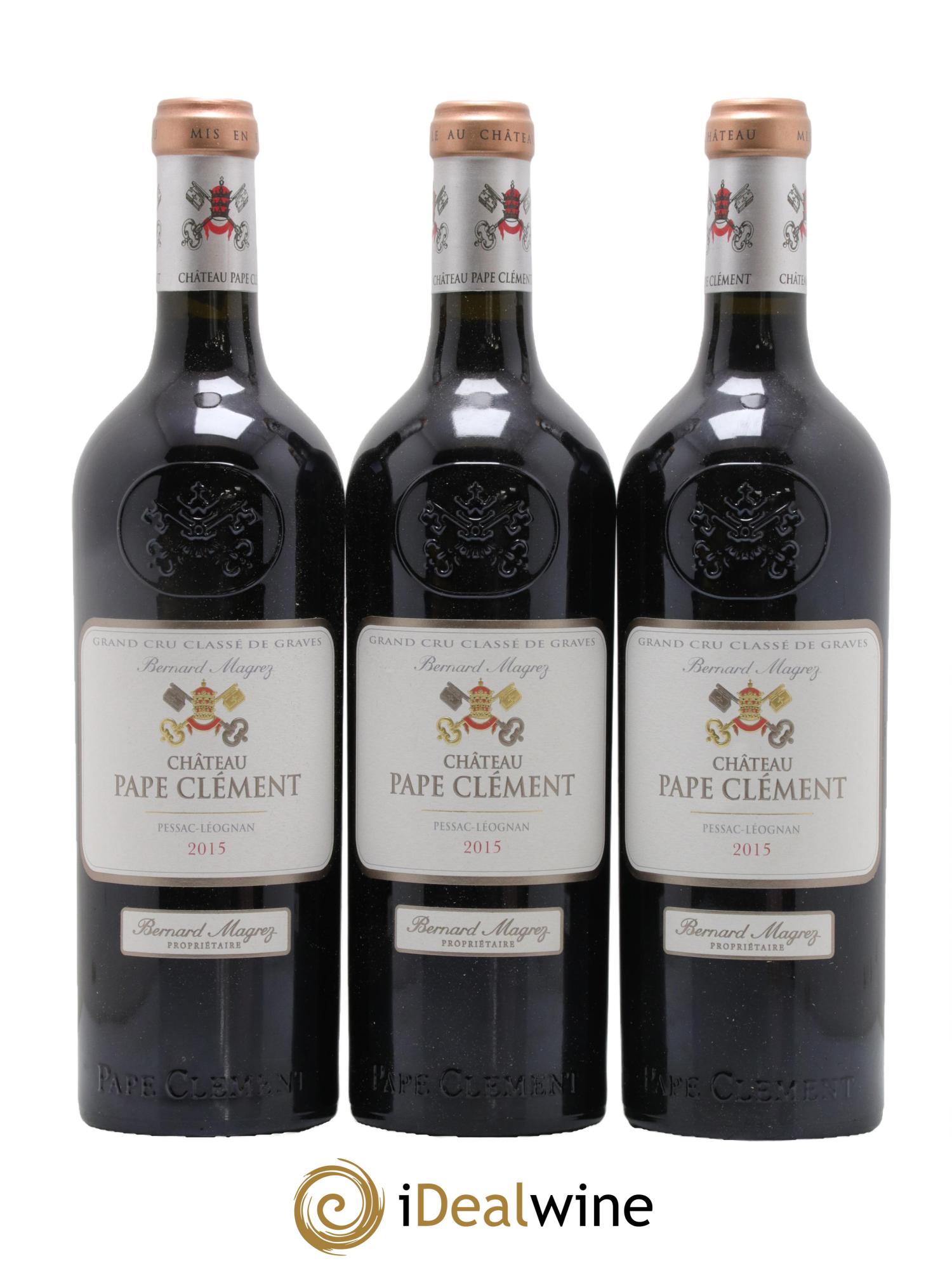 Château Pape Clément Cru Classé de Graves 2015 - Lot de 6 bouteilles - 2
