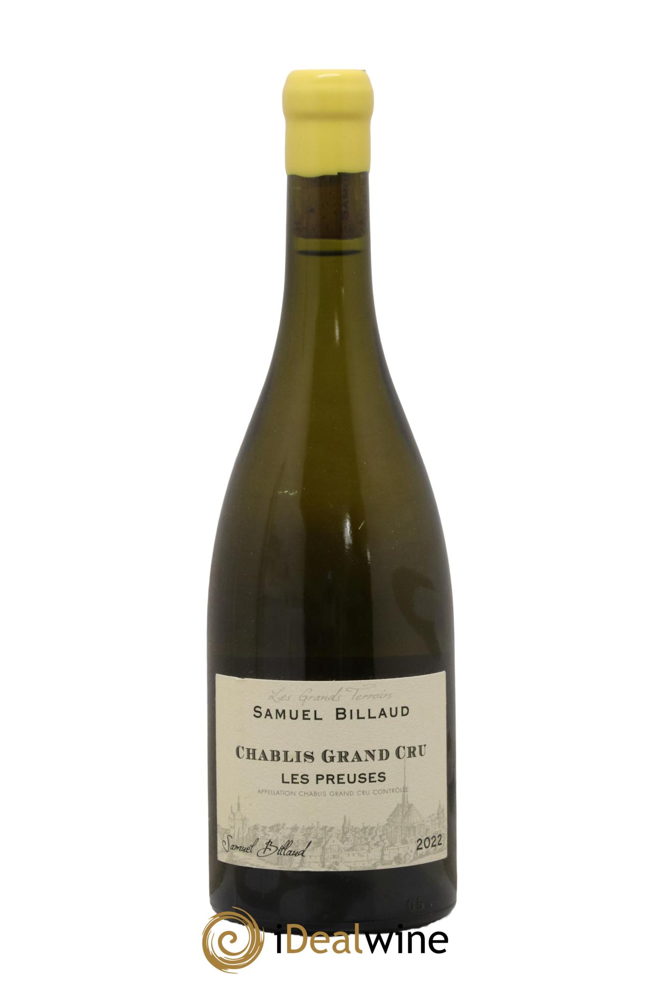 Chablis Grand Cru Les Preuses Samuel Billaud 2022 - Lot de 1 bouteille - 0
