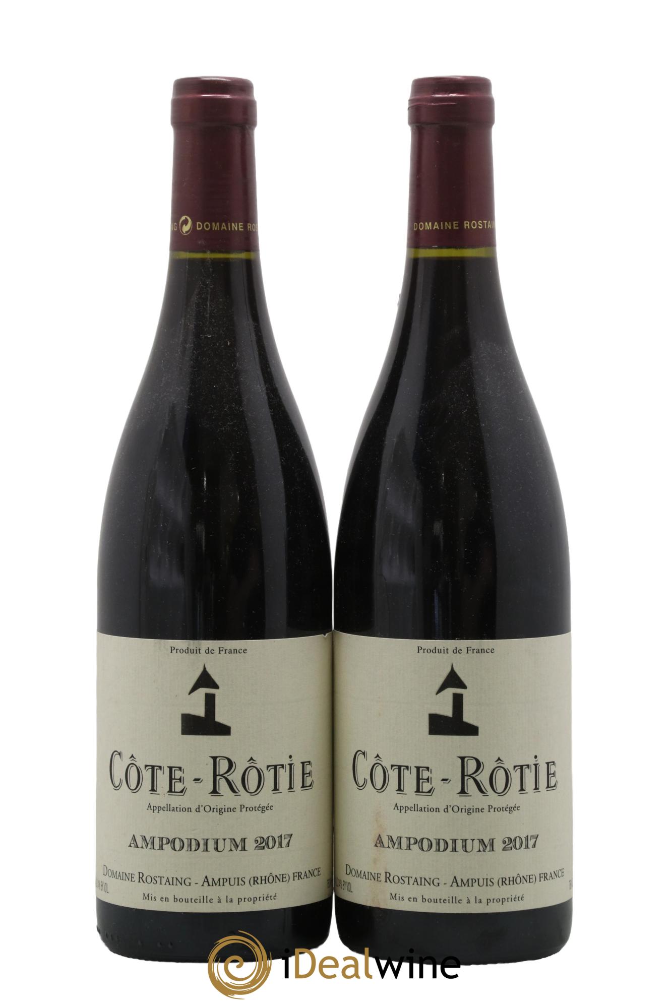 Côte-Rôtie Ampodium René Rostaing 2017 - Lotto di 2 bottiglie - 0