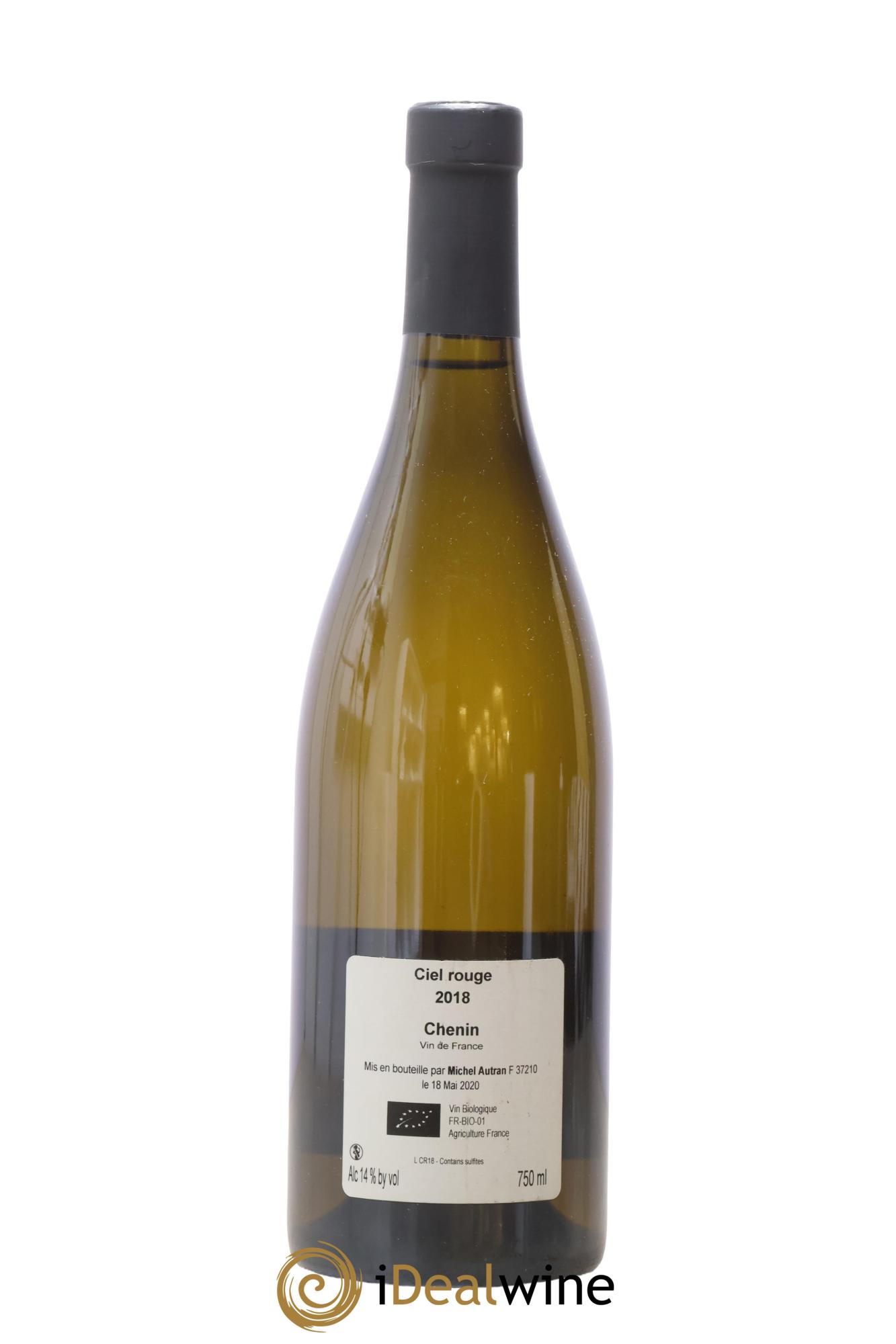 Vin de France Ciel Rouge Michel Autran 2018 - Posten von 1 Flasche - 1