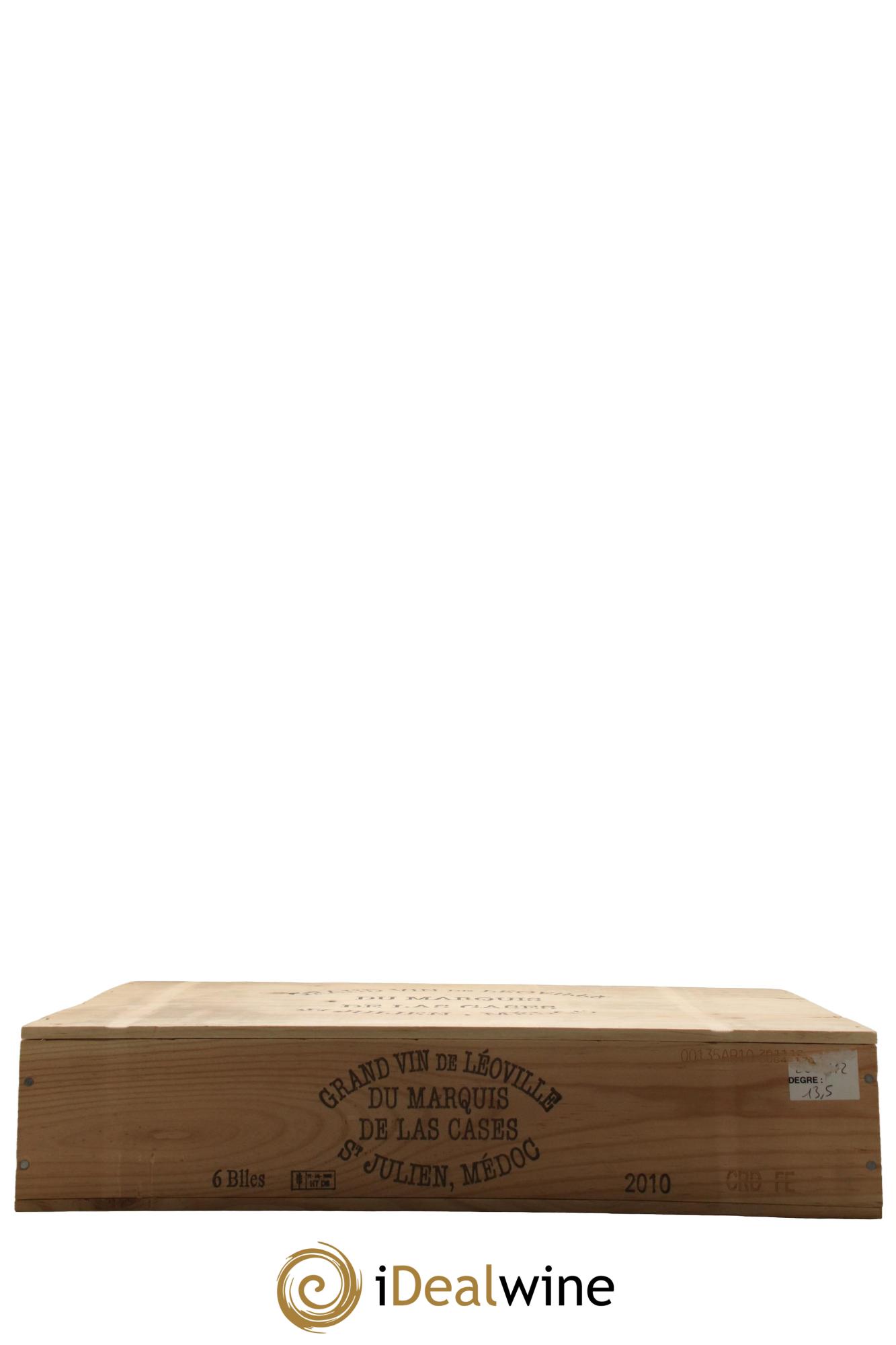 Château Léoville Las Cases 2ème Grand Cru Classé 2010 - Lot de 6 bouteilles - 5