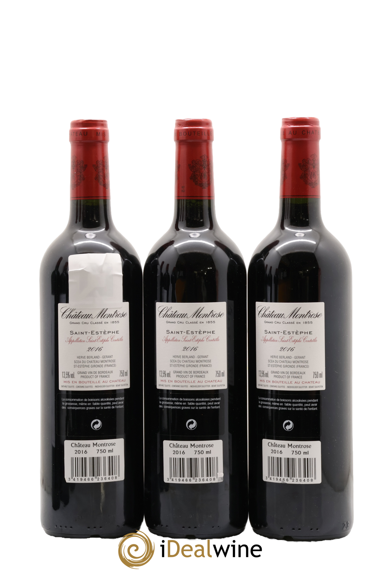 Château Montrose 2ème Grand Cru Classé 2016 - Lot of 6 bottles - 4