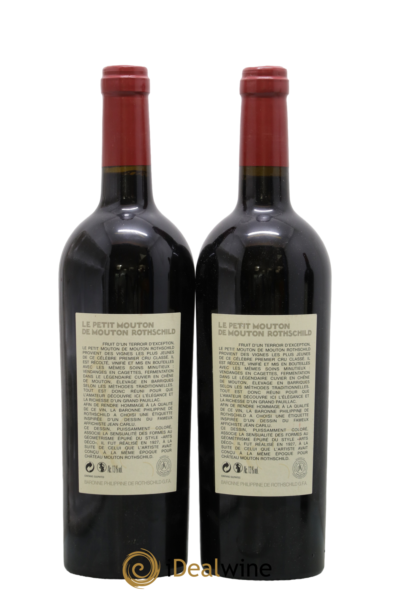 Petit Mouton Second Vin 2005 - Lot de 2 bouteilles - 1