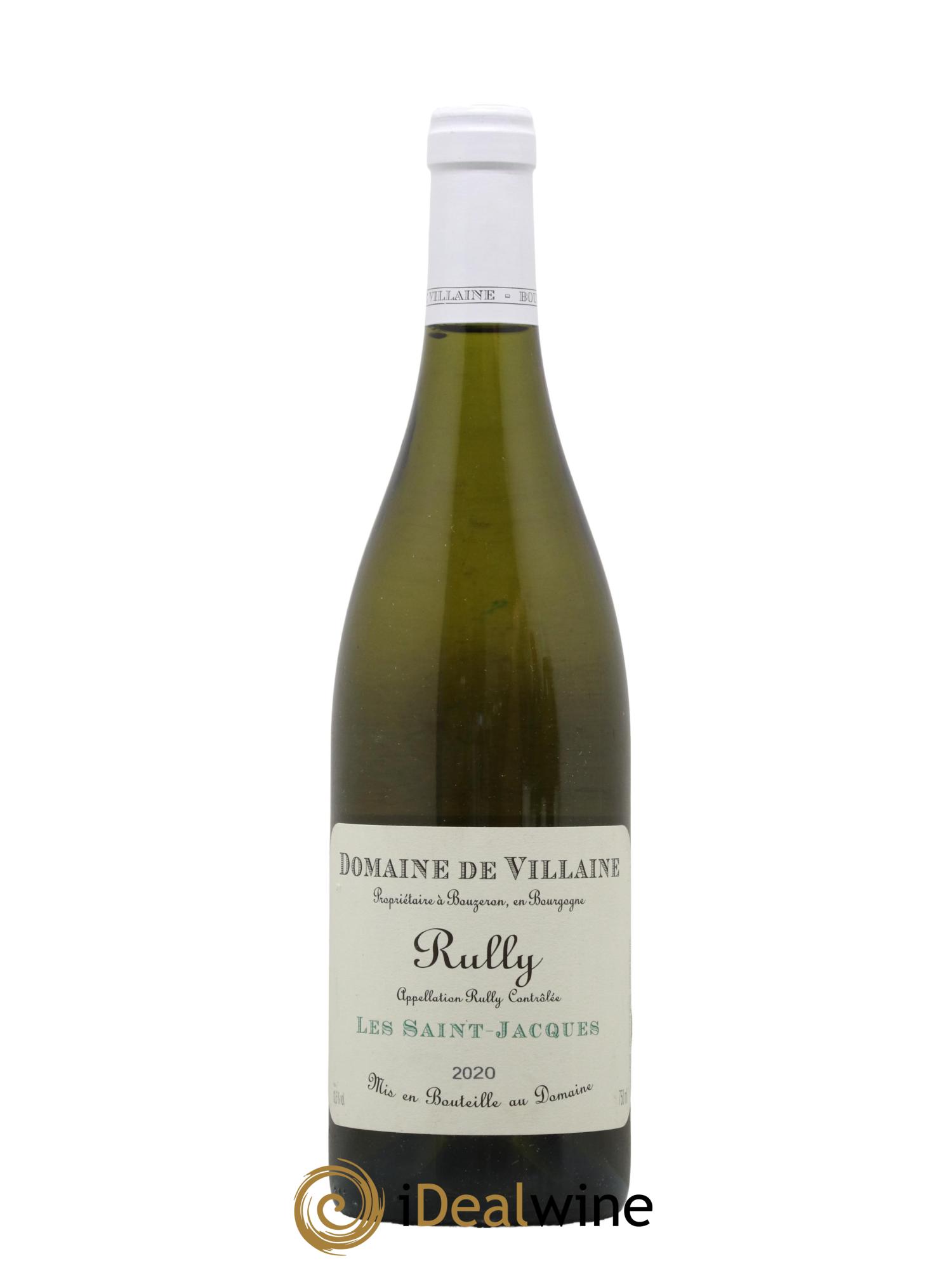 Rully Les Saint-Jacques Domaine de Villaine 2020 - Lot de 1 bouteille - 0